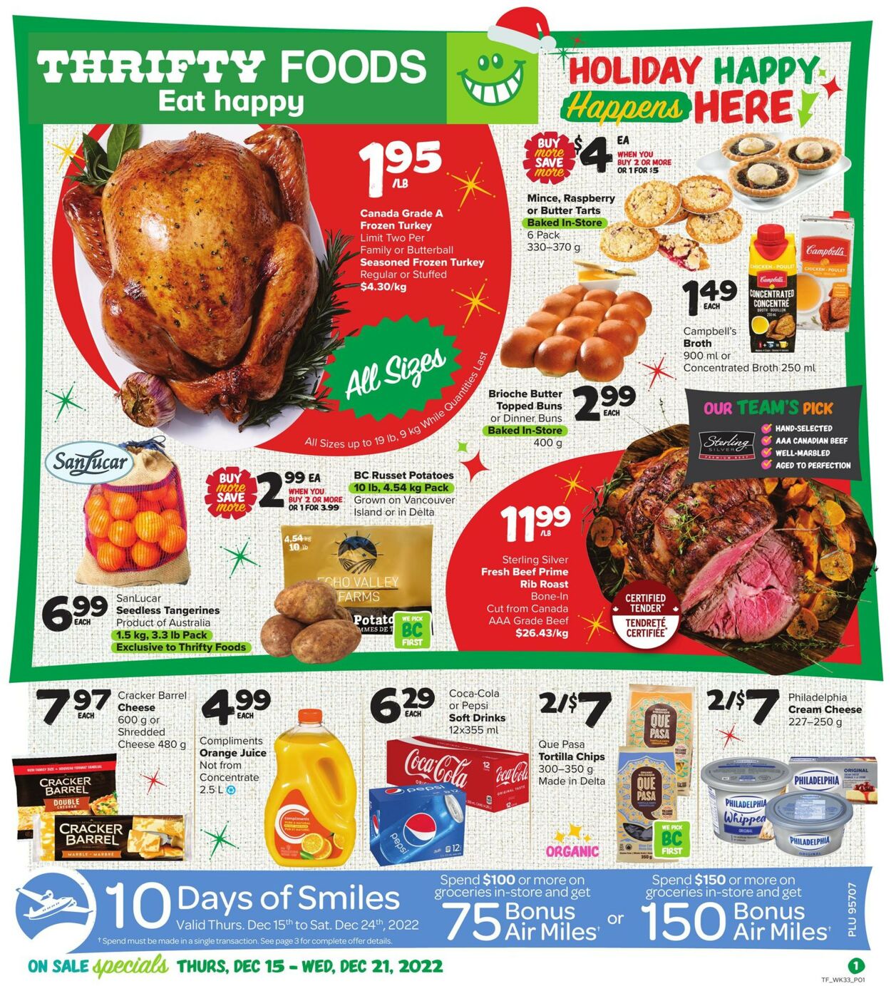 Thrifty Foods Flyer - 12/15-12/21/2022