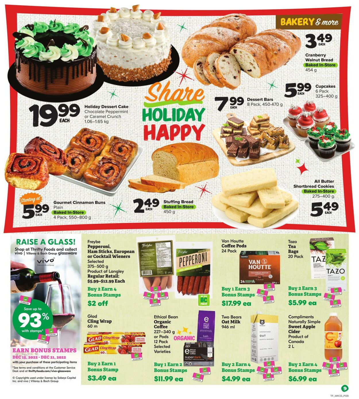 Thrifty Foods Flyer - 12/15-12/21/2022 (Page 9)