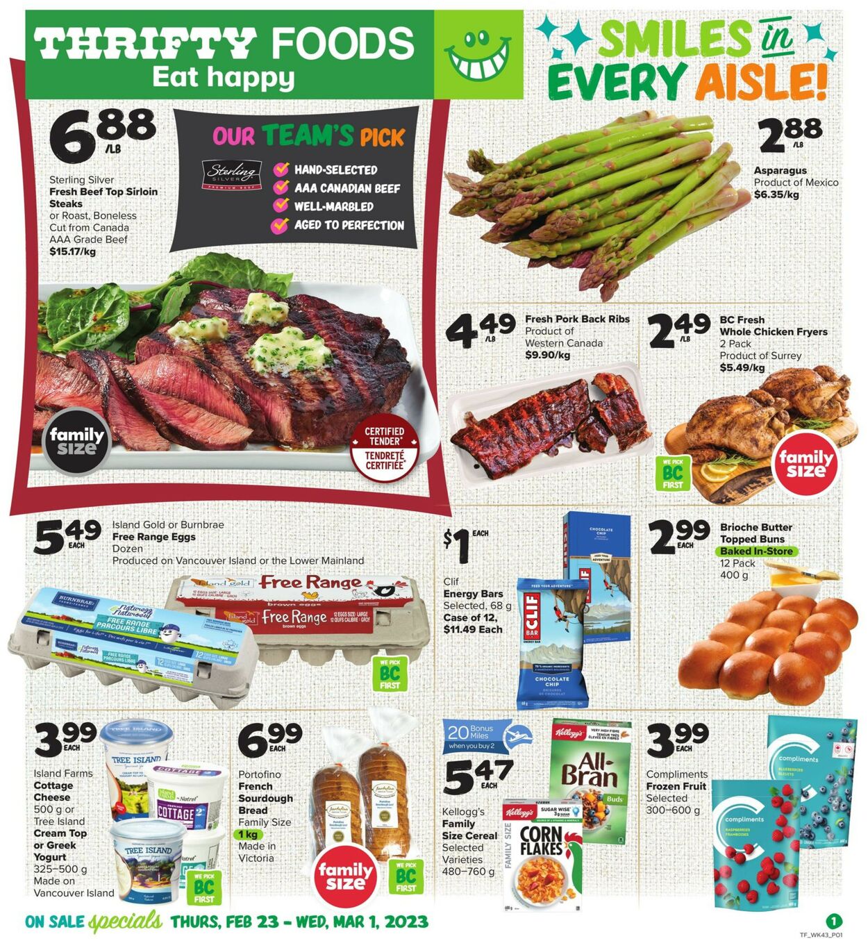 Thrifty Foods Flyer - 02/23-03/01/2023