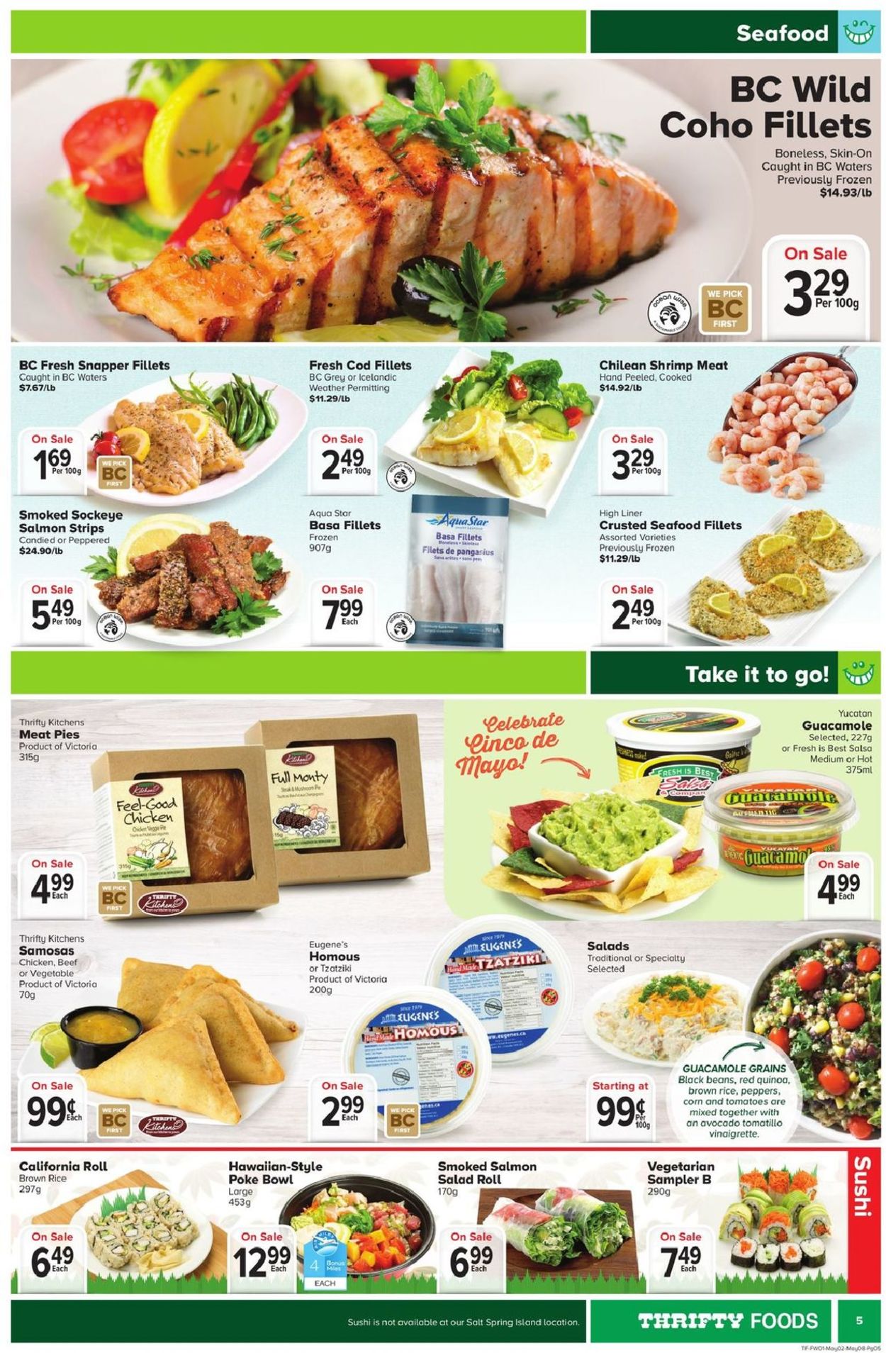 Thrifty Foods Flyer - 05/02-05/08/2019 (Page 5)