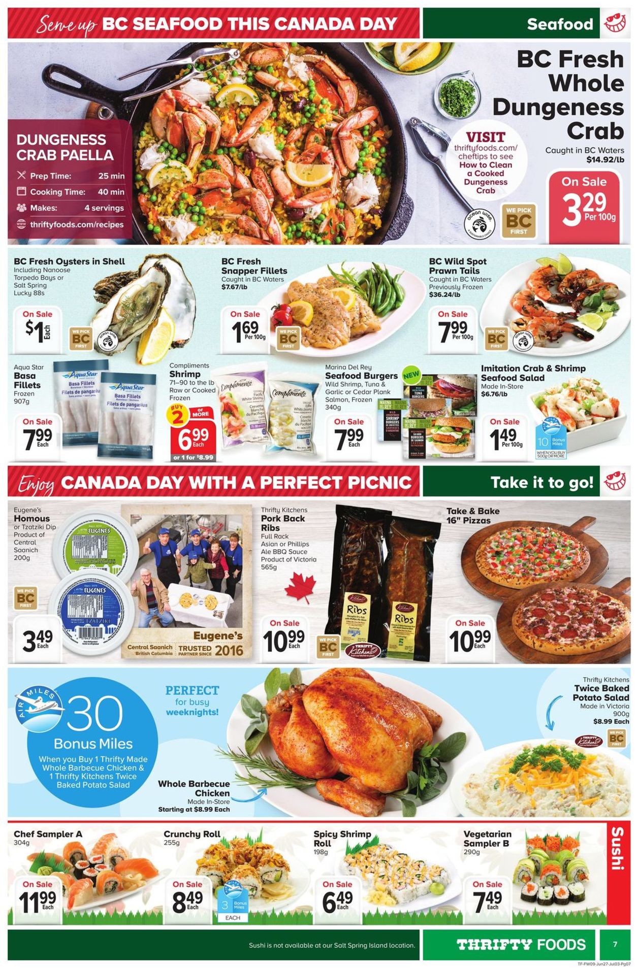 Thrifty Foods Flyer - 06/27-07/03/2019 (Page 7)