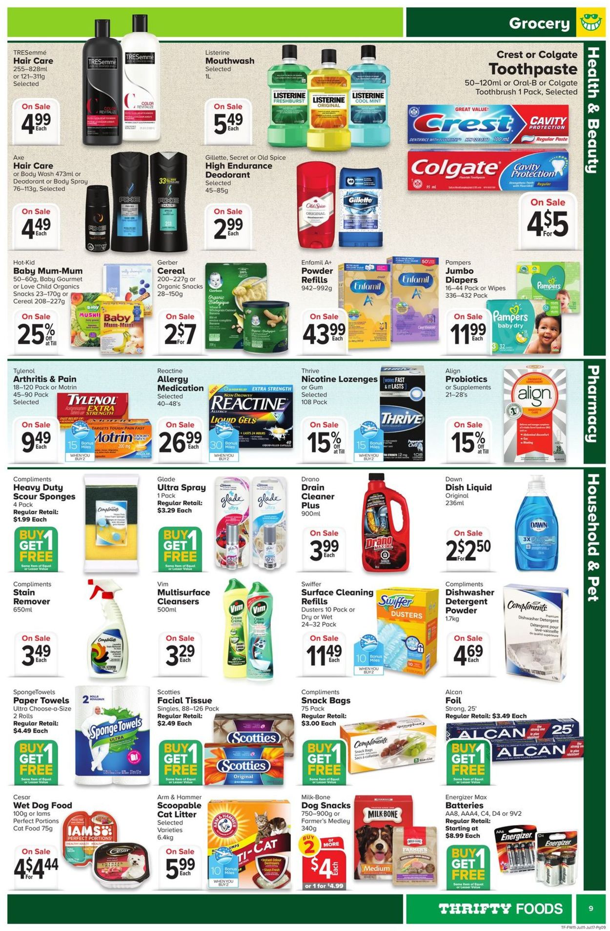 Thrifty Foods Flyer - 07/11-07/17/2019 (Page 9)