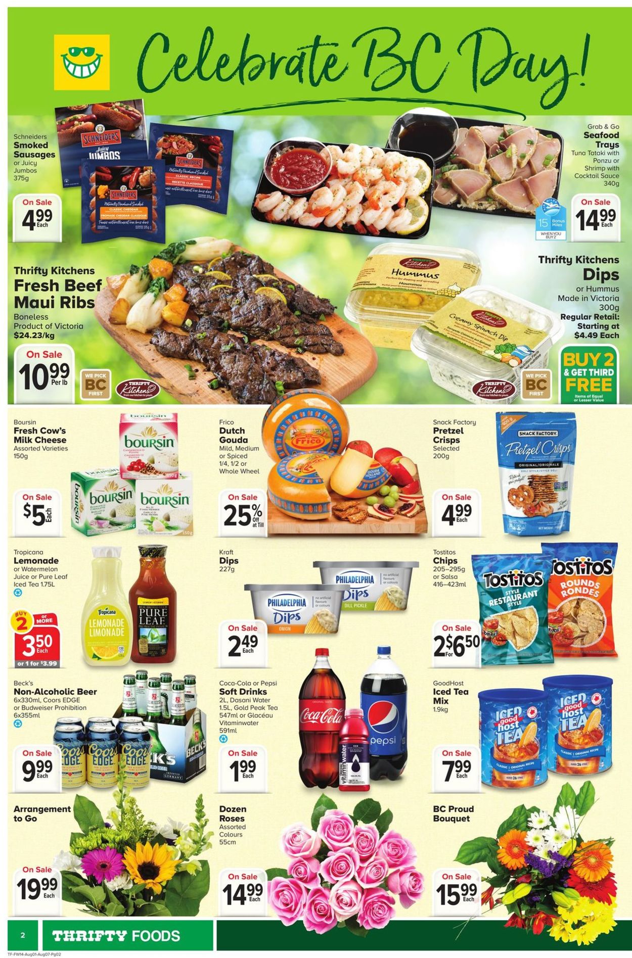 Thrifty Foods Flyer - 08/01-08/07/2019 (Page 2)