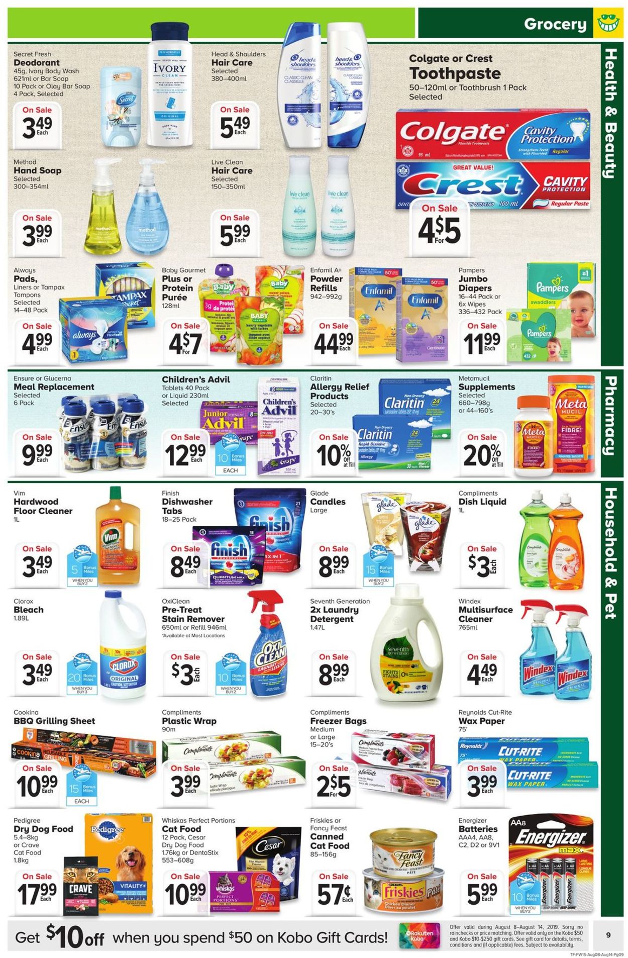 Thrifty Foods Flyer - 08/08-08/14/2019 (Page 9)