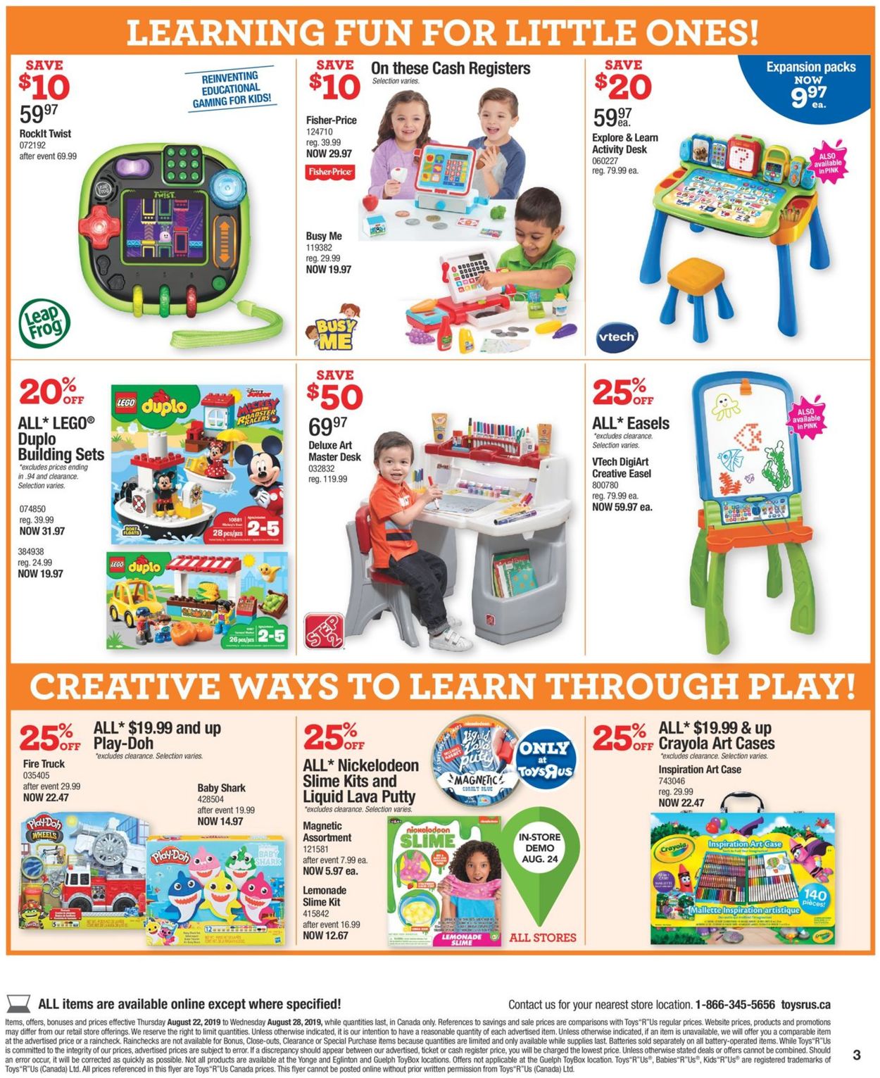 Toys''R''Us Flyer - 08/22-08/28/2019 (Page 3)