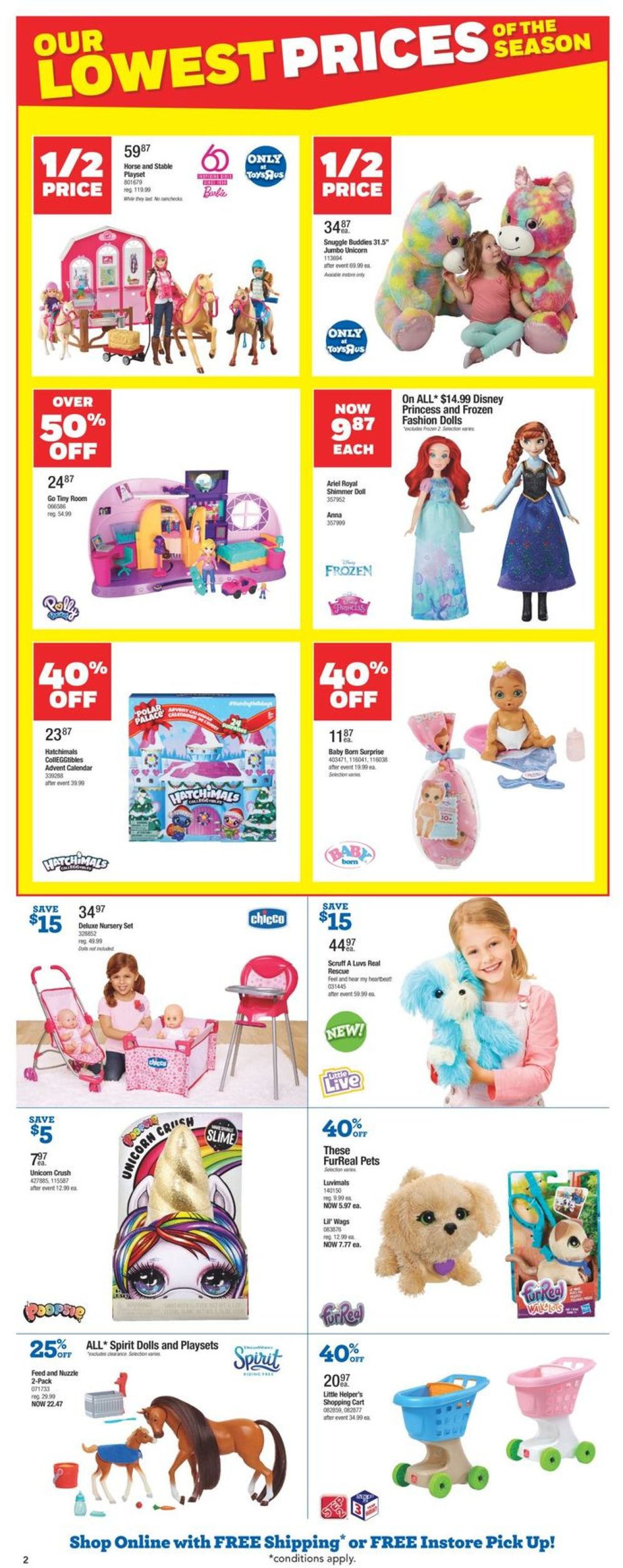 Toys''R''Us Flyer - 10/17-10/23/2019 (Page 2)