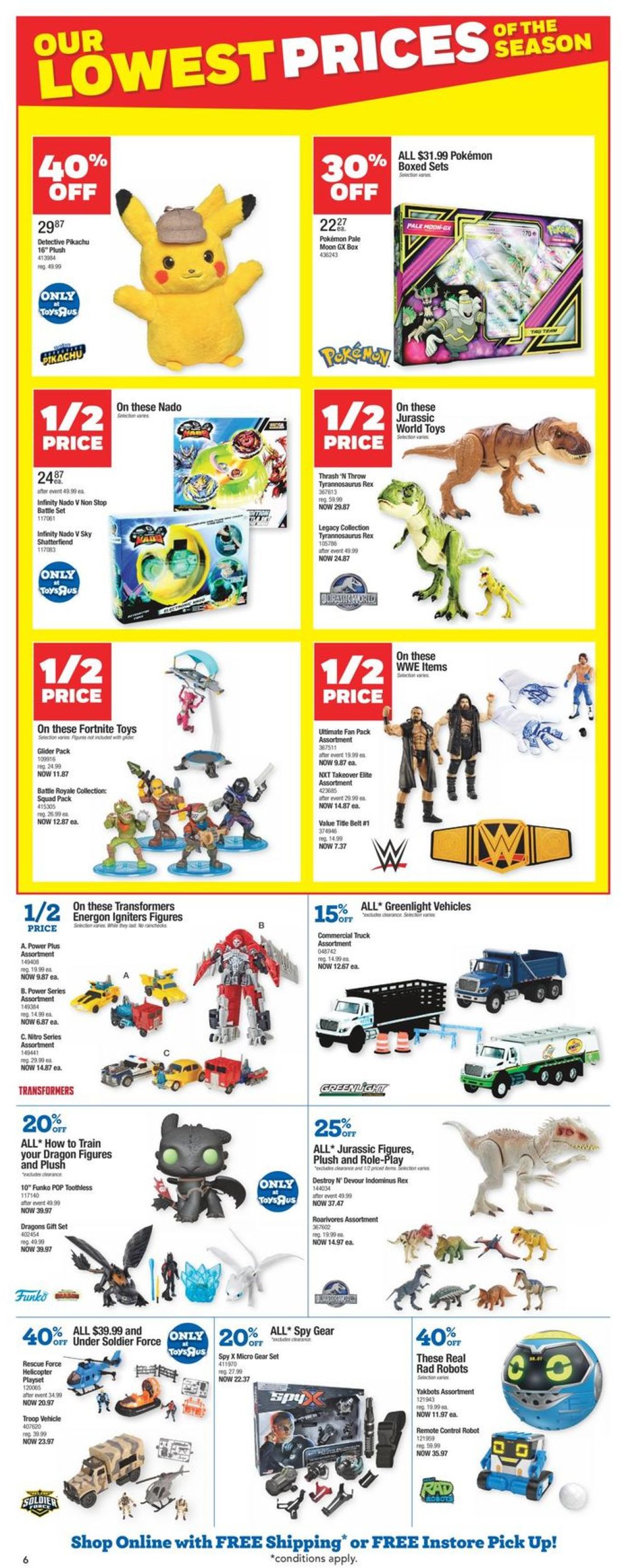 Toys''R''Us Flyer - 10/17-10/23/2019 (Page 6)