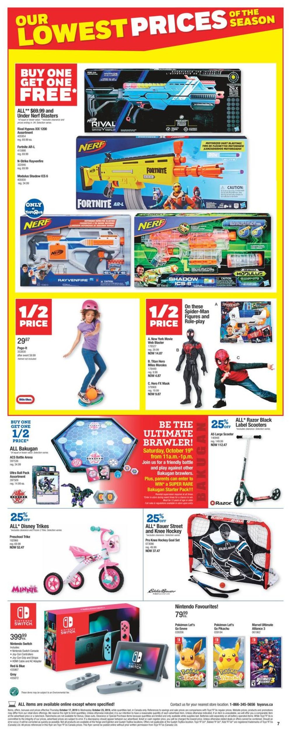Toys''R''Us Flyer - 10/17-10/23/2019 (Page 7)