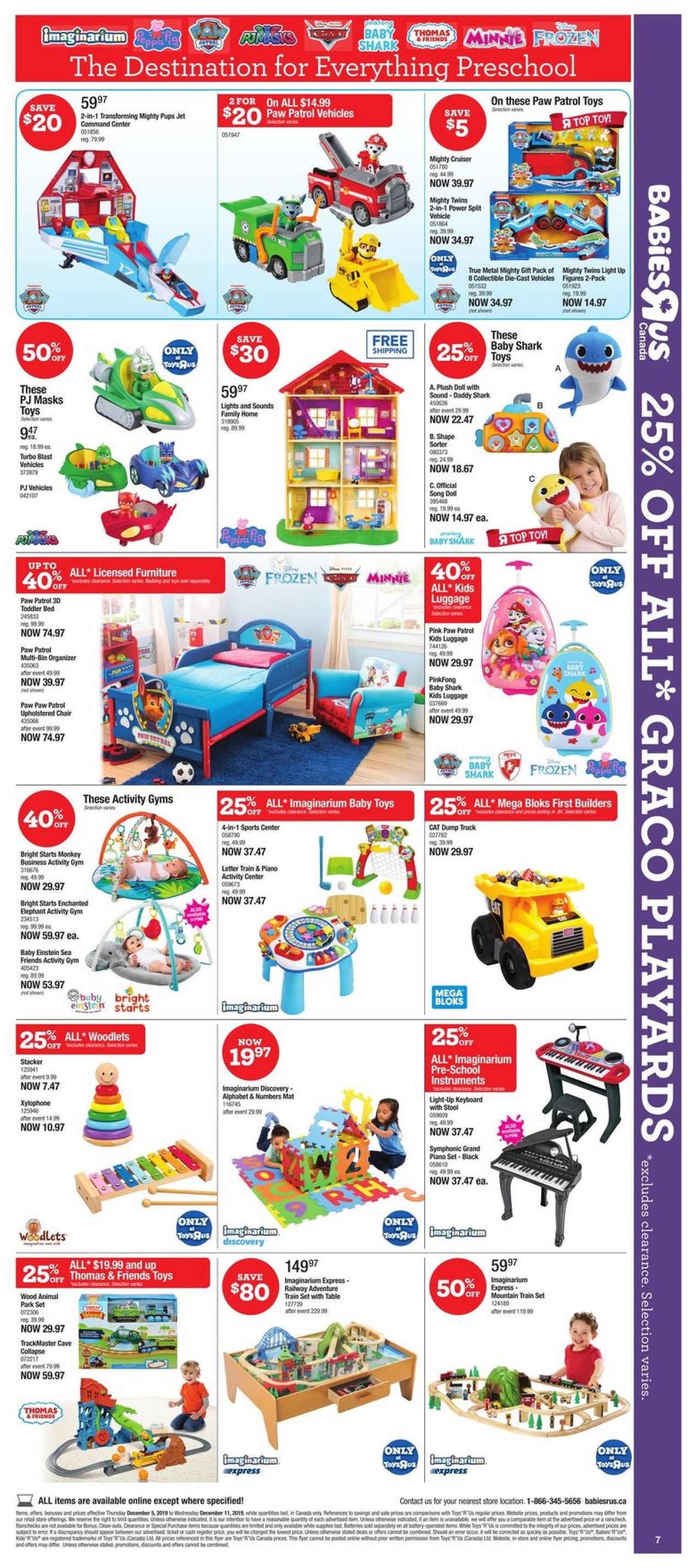 Toys''R''Us Flyer - 12/05-12/11/2019 (Page 7)