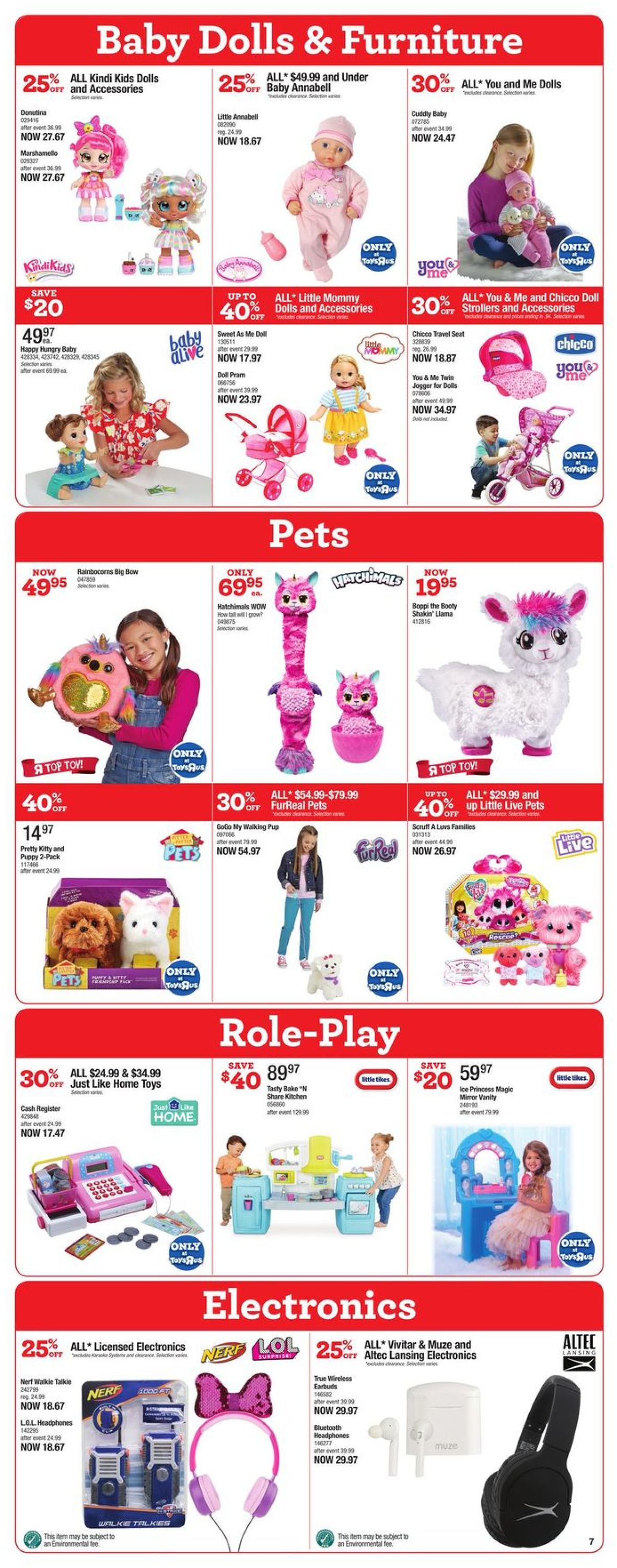 Toys''R''Us Flyer - 12/12-12/18/2019 (Page 7)