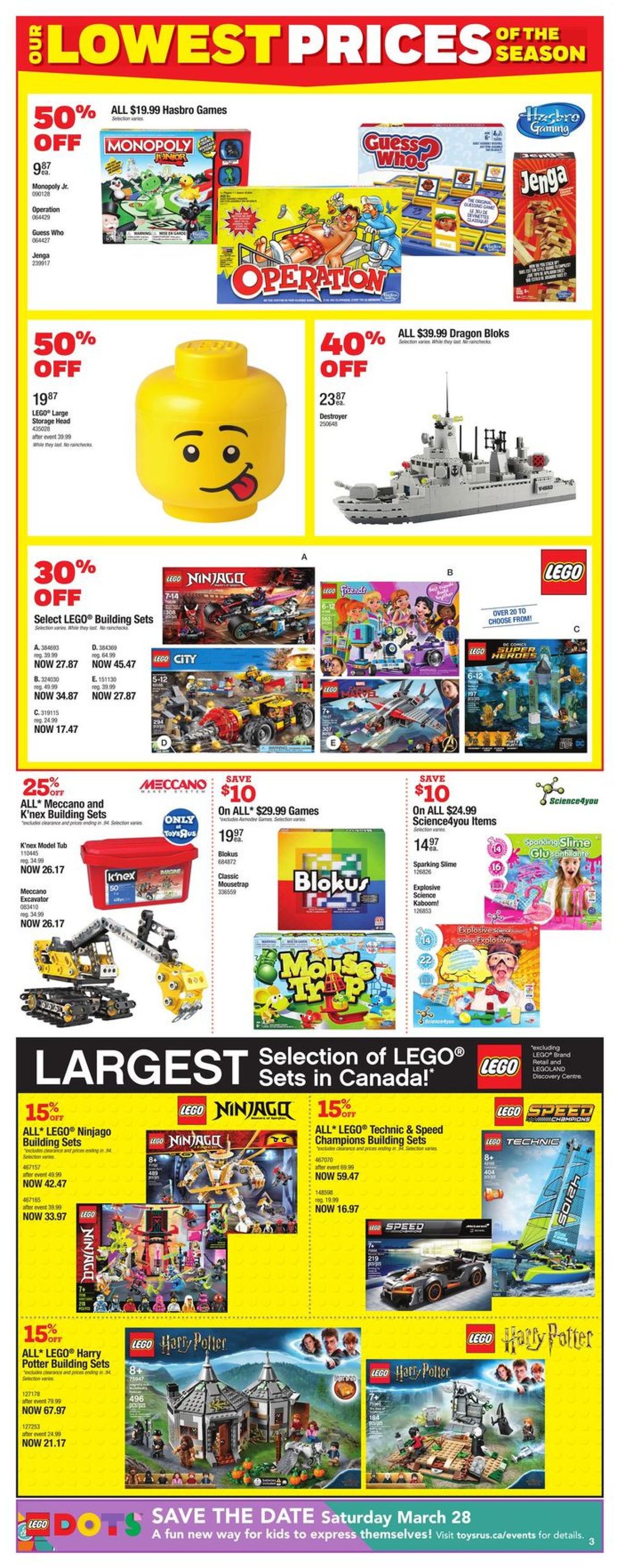 Toys''R''Us Flyer - 03/19-03/25/2020 (Page 4)