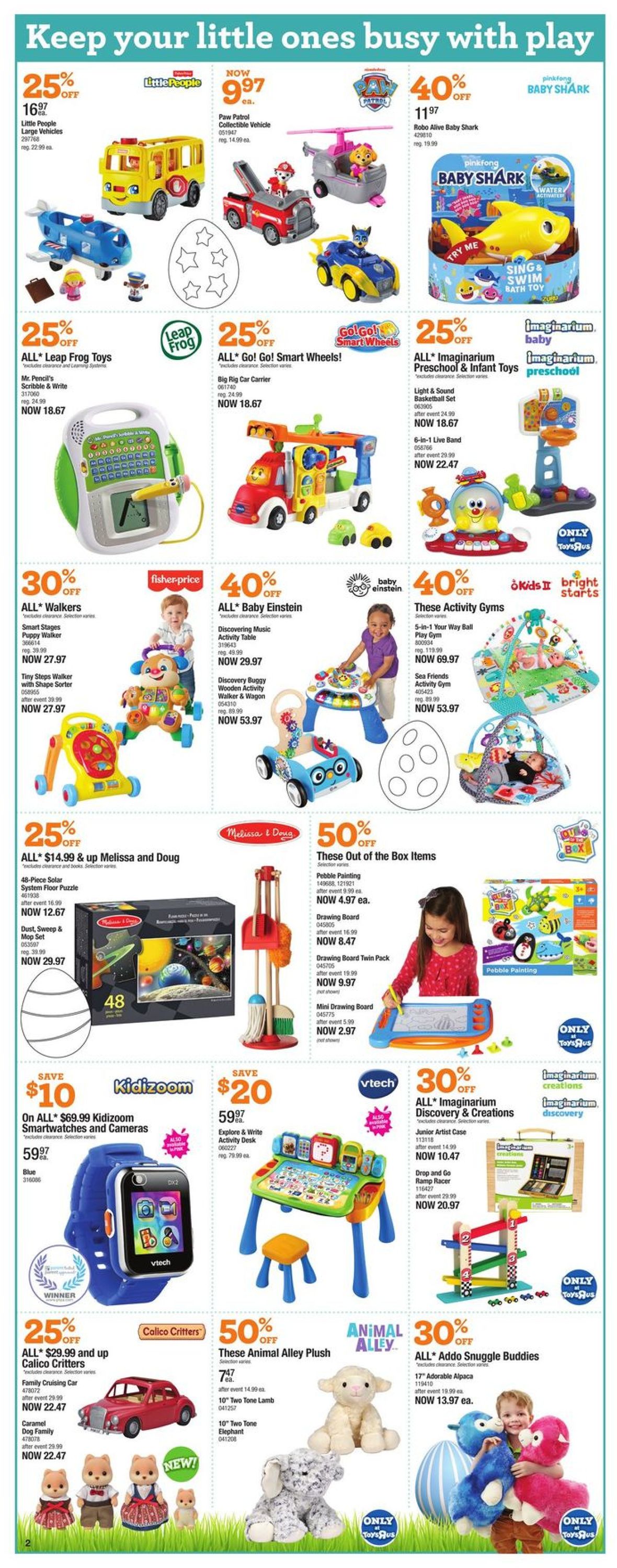 Toys''R''Us Flyer - 03/26-04/01/2020 (Page 2)