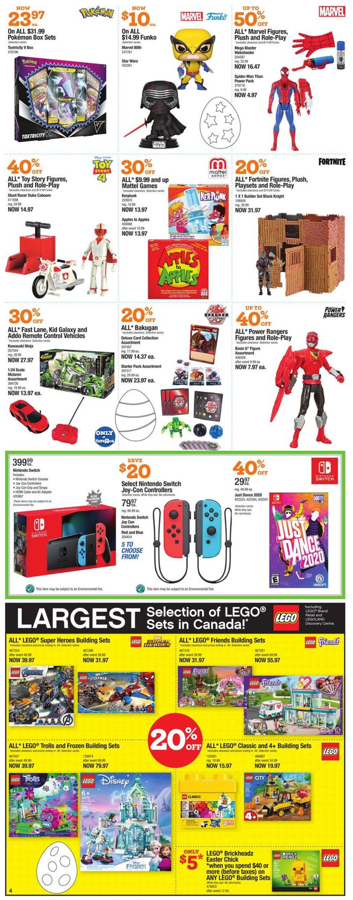 Toys''R''Us Flyer - 03/26-04/01/2020 (Page 4)