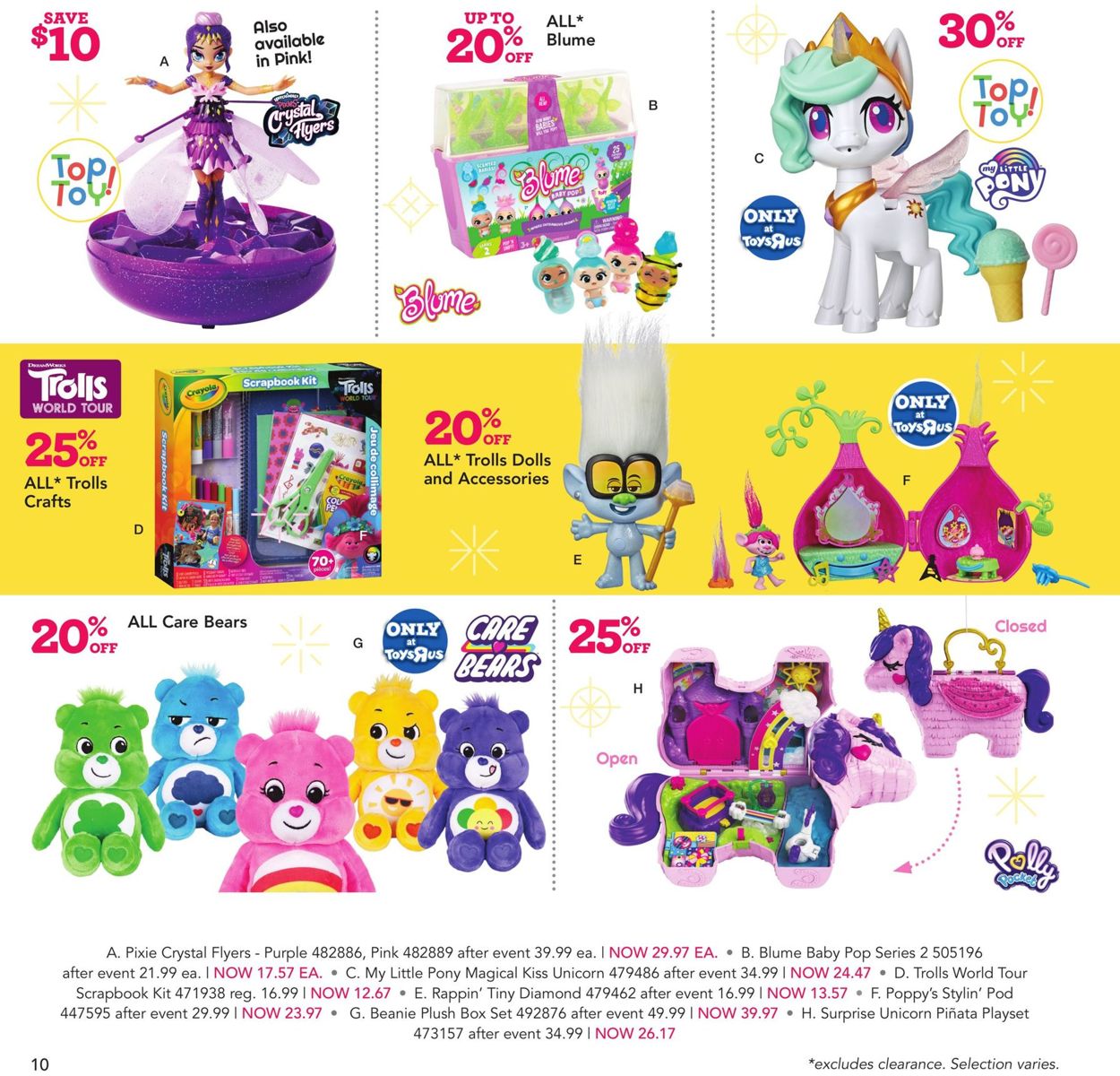 Toys''R''Us - Holiday 2020 Flyer - 10/26-11/18/2020 (Page 10)