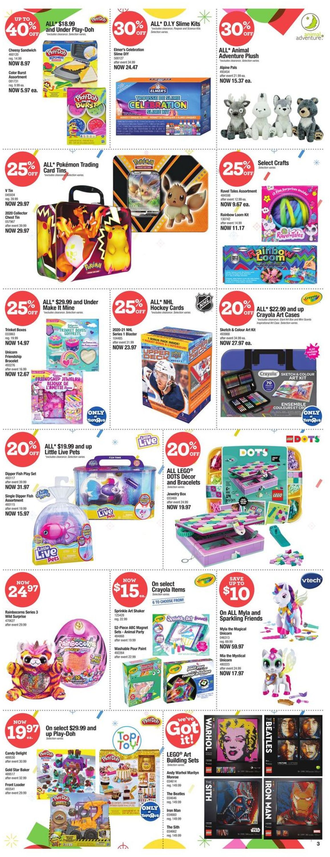 Toys''R''Us - Holiday 2020 Flyer - 12/03-12/09/2020 (Page 3)