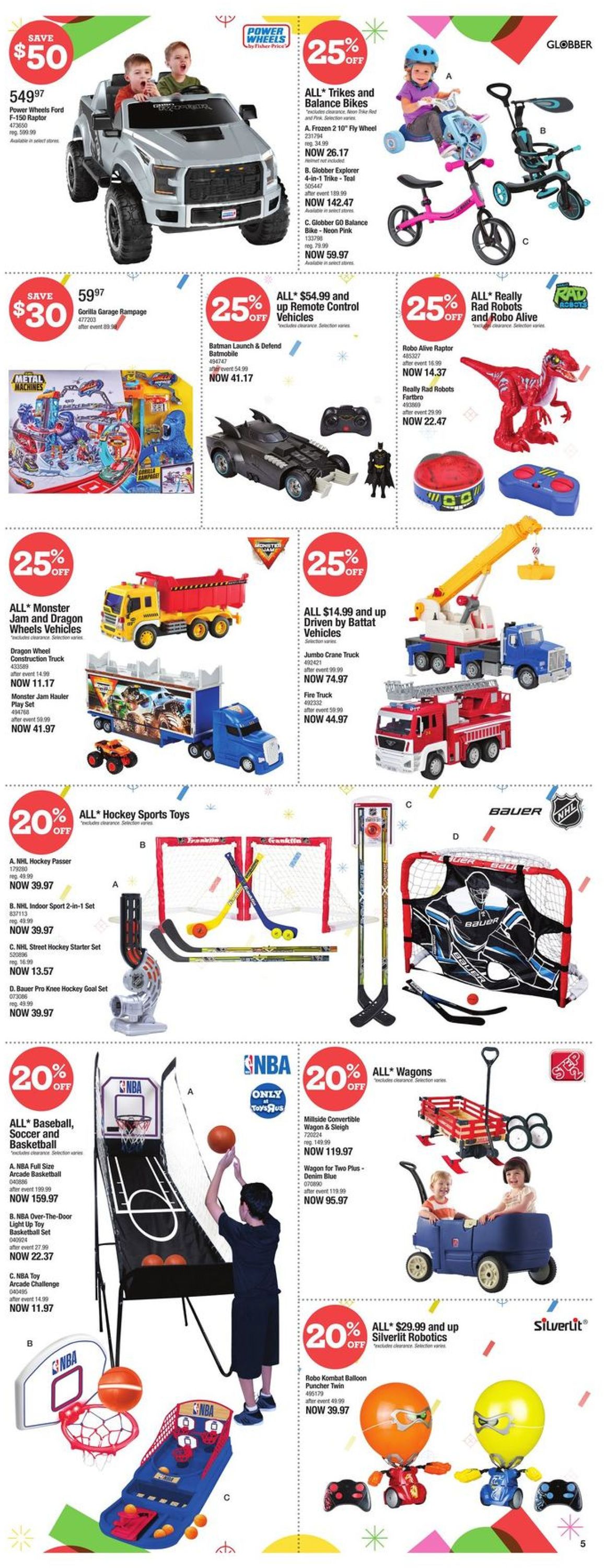 Toys''R''Us - Holiday 2020 Flyer - 12/10-12/16/2020 (Page 5)
