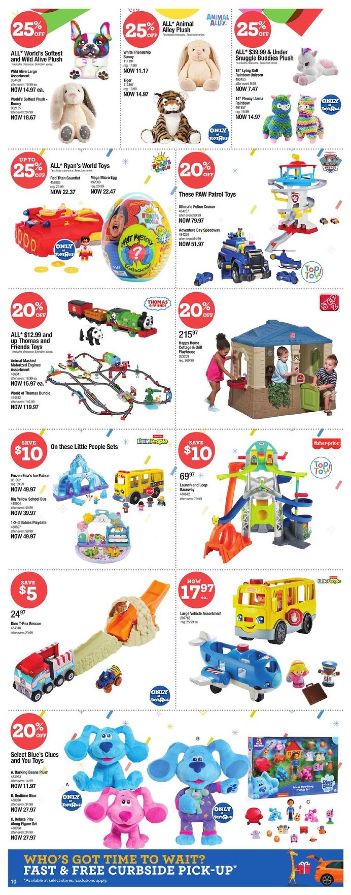 Toys''R''Us - Holiday 2020 Flyer - 12/10-12/16/2020 (Page 10)