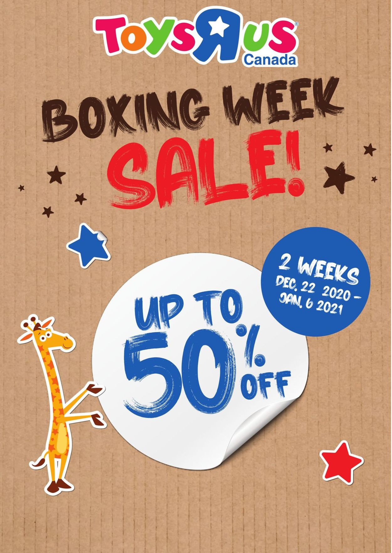 Toys''R''Us - Boxing Week 2020 Flyer - 12/22-01/06/2021