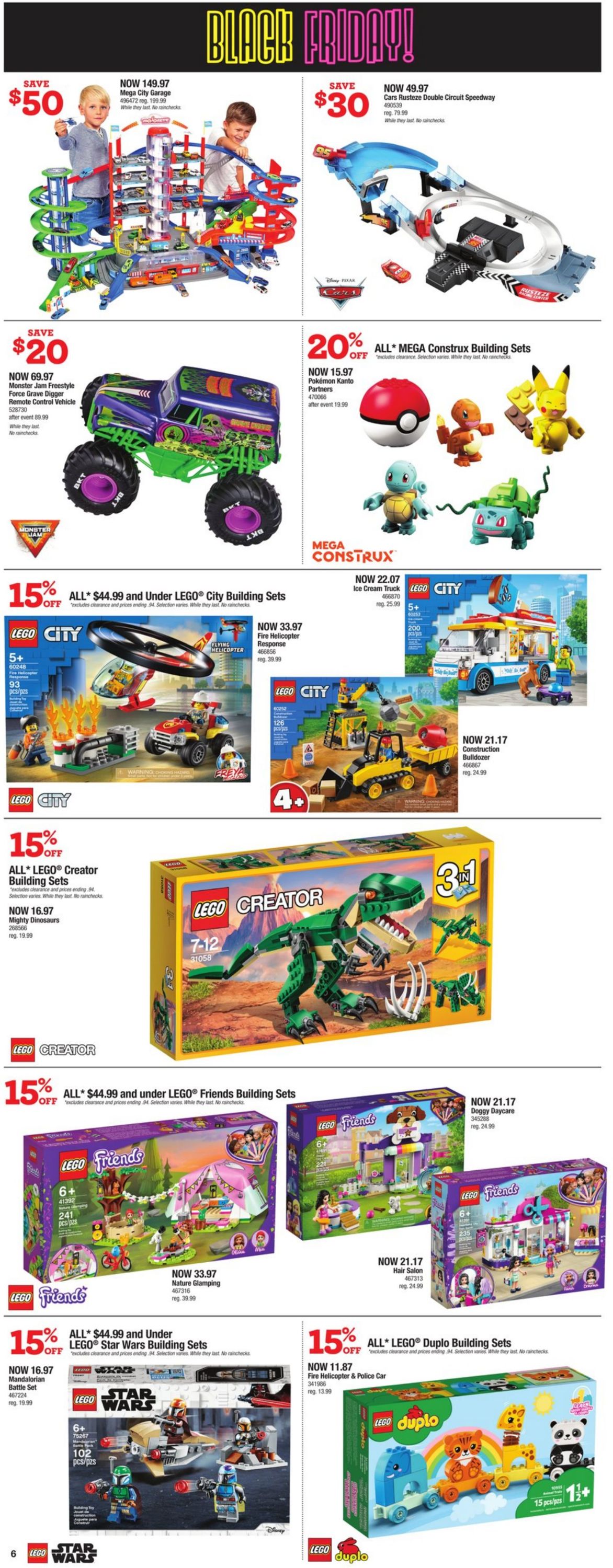 Toys''R''Us BLACK FRIDAY 2021 Flyer - 11/25-12/01/2021 (Page 6)