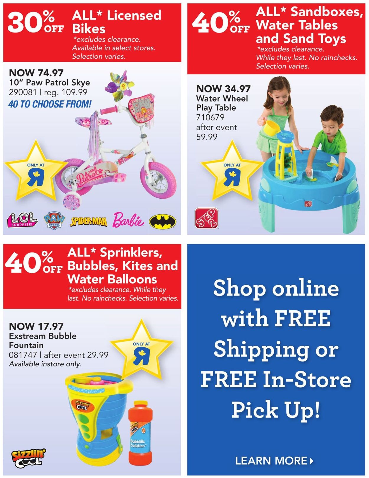 Toys''R''Us Flyer - 07/26-08/01/2019 (Page 3)