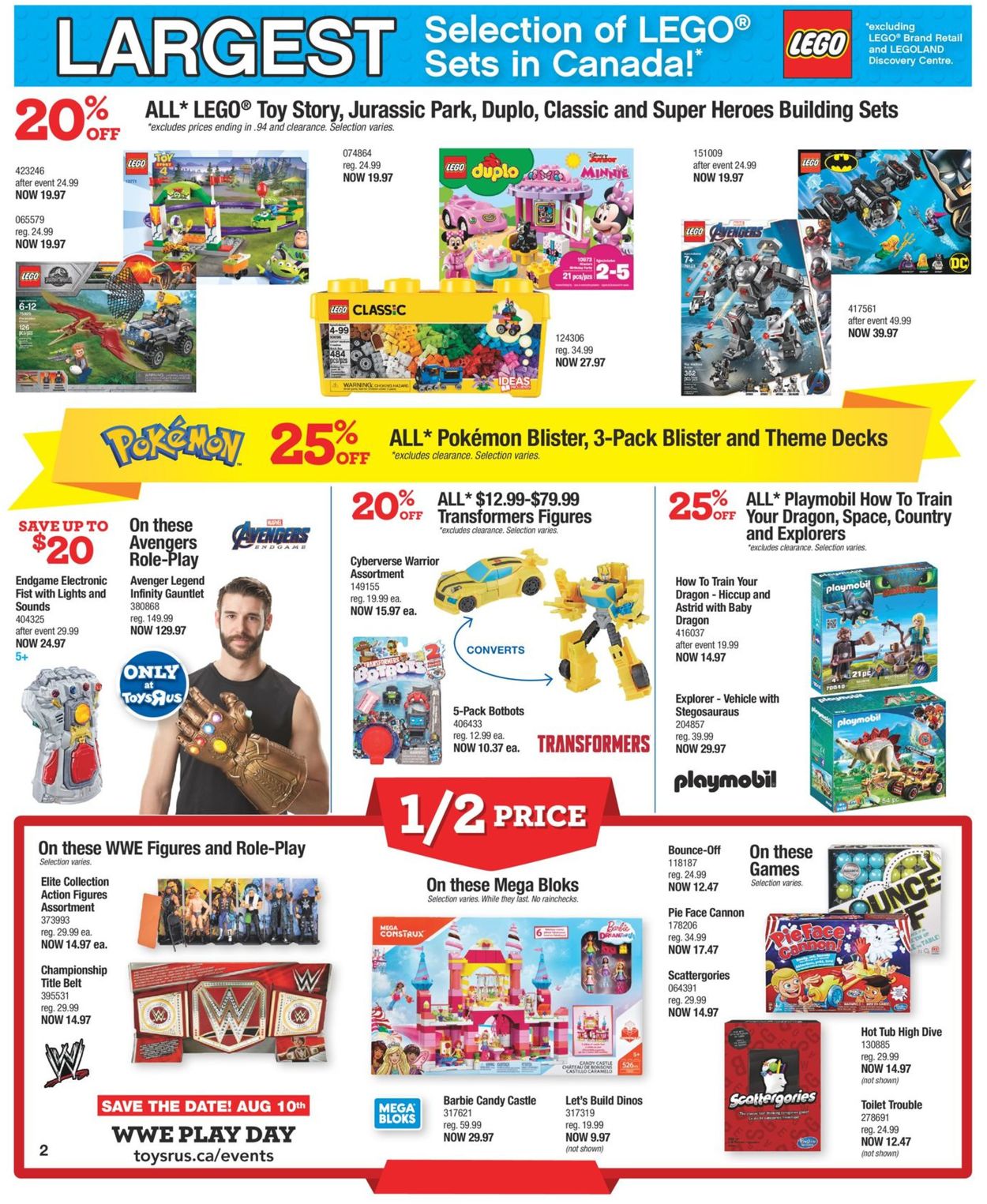 Toys''R''Us Flyer - 08/01-08/07/2019 (Page 2)