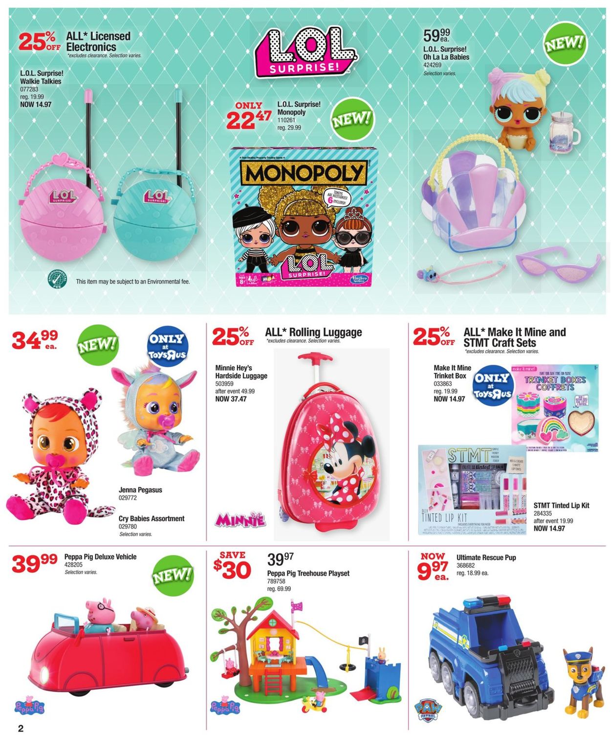 Toys''R''Us Flyer - 08/15-08/21/2019 (Page 2)