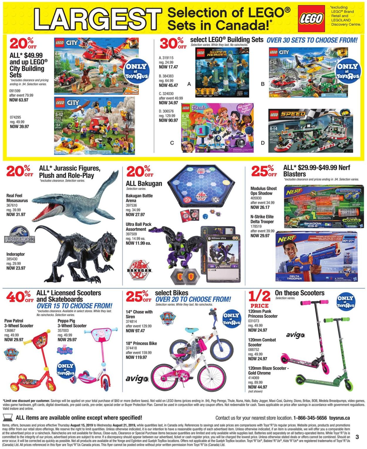 Toys''R''Us Flyer - 08/15-08/21/2019 (Page 3)