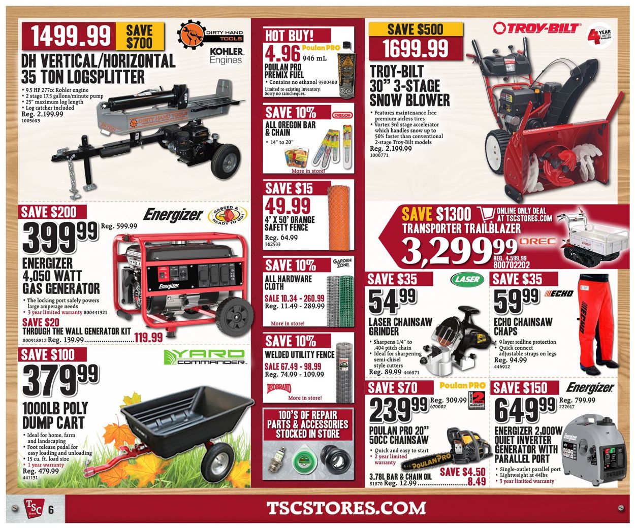 TSC Stores Flyer - 11/08-11/14/2019 (Page 6)