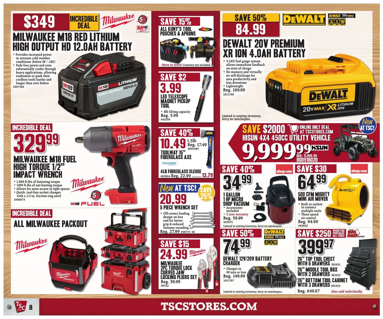 TSC Stores Flyer - 11/08-11/14/2019 (Page 8)