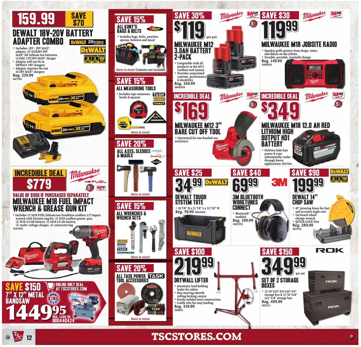 TSC Stores Flyer - 01/03-01/09/2020 (Page 12)