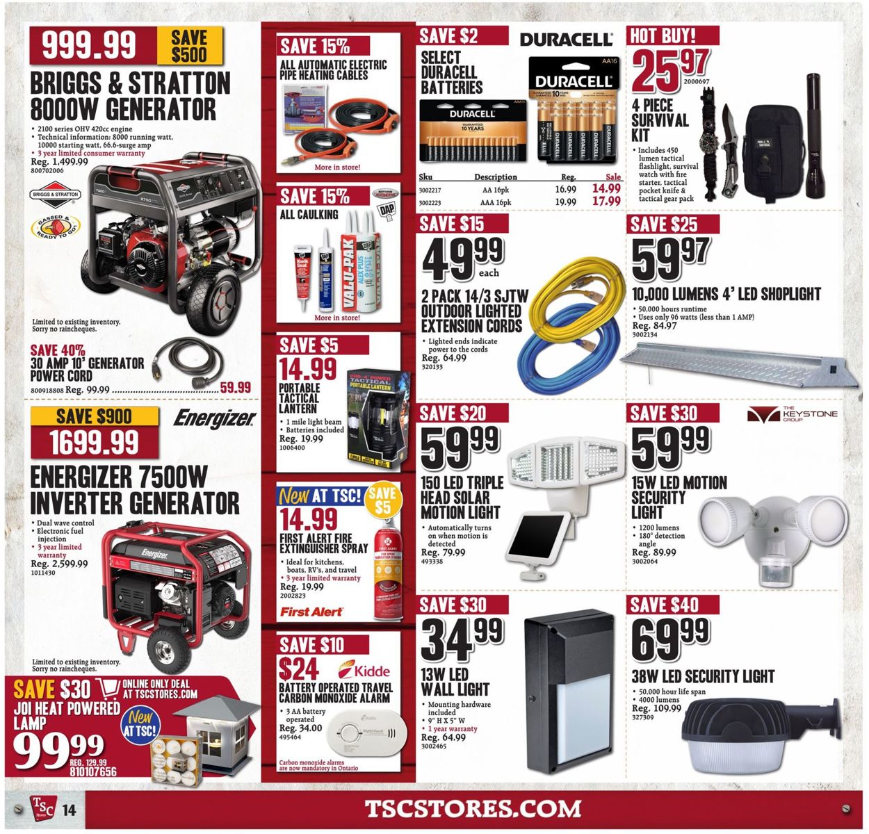 TSC Stores Flyer - 01/03-01/09/2020 (Page 14)