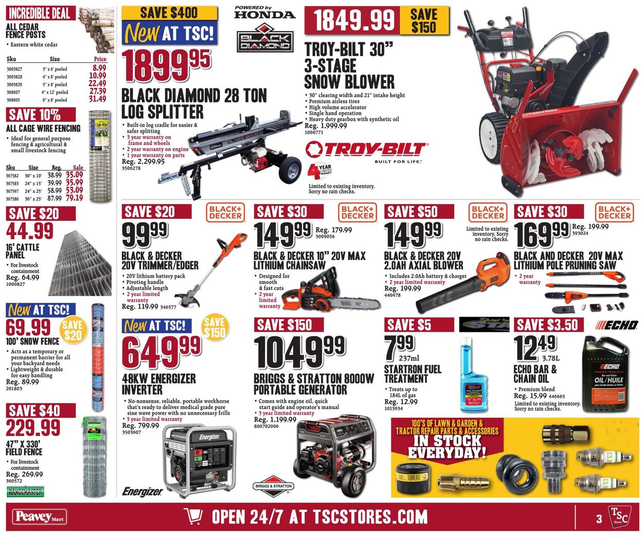 TSC Stores Flyer - 10/16-10/22/2020 (Page 9)