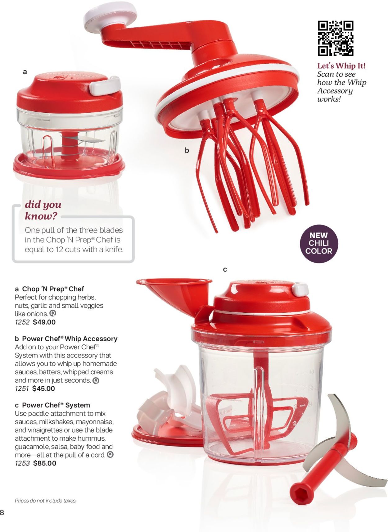 Tupperware Flyer - 09/01-12/31/2019 (Page 8)