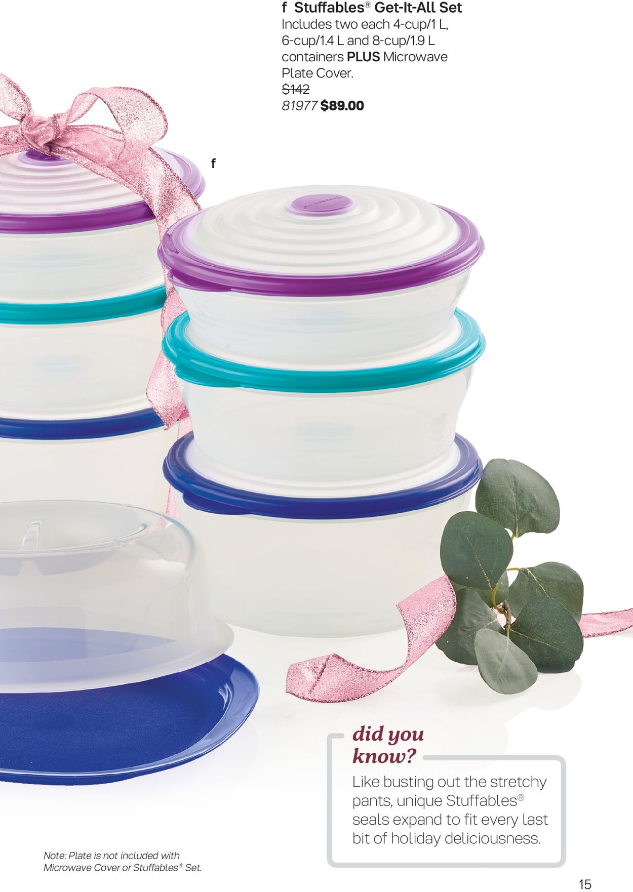 Tupperware Flyer - 11/09-12/13/2019 (Page 15)