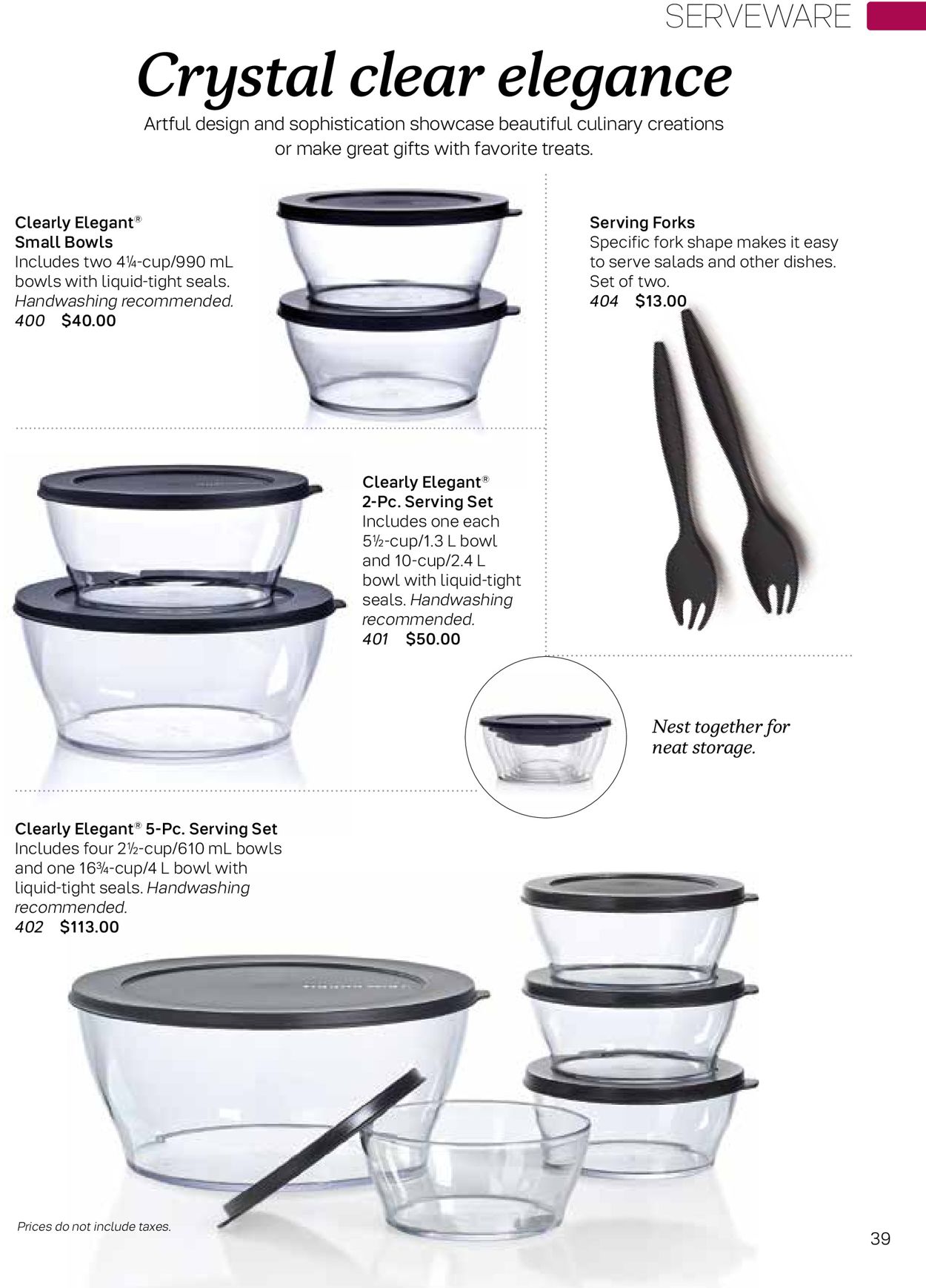 Tupperware Flyer - 09/01-01/31/2021 (Page 39)