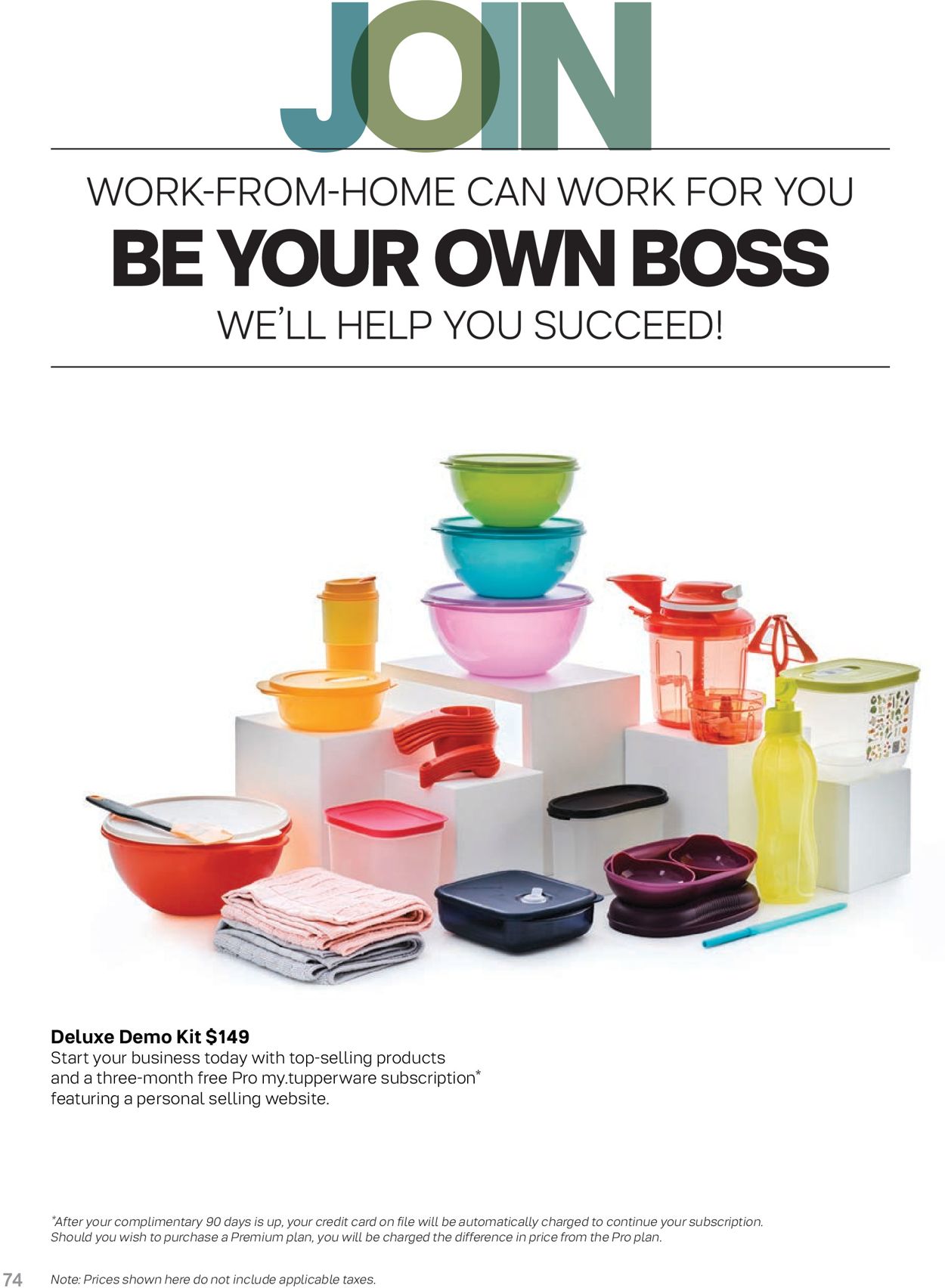 Tupperware Flyer - 09/03-10/02/2021 (Page 74)