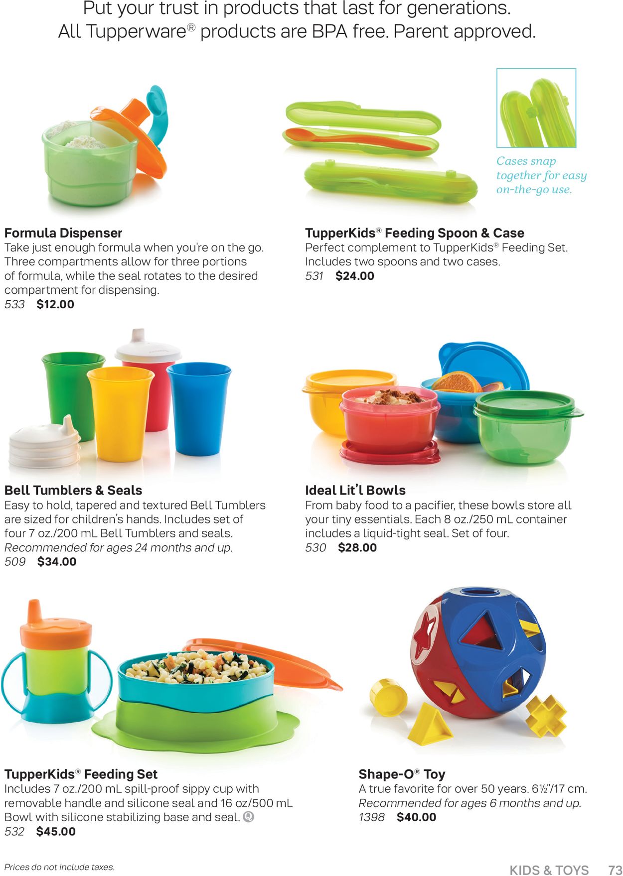 Tupperware Flyer - 02/26-03/27/2022 (Page 73)