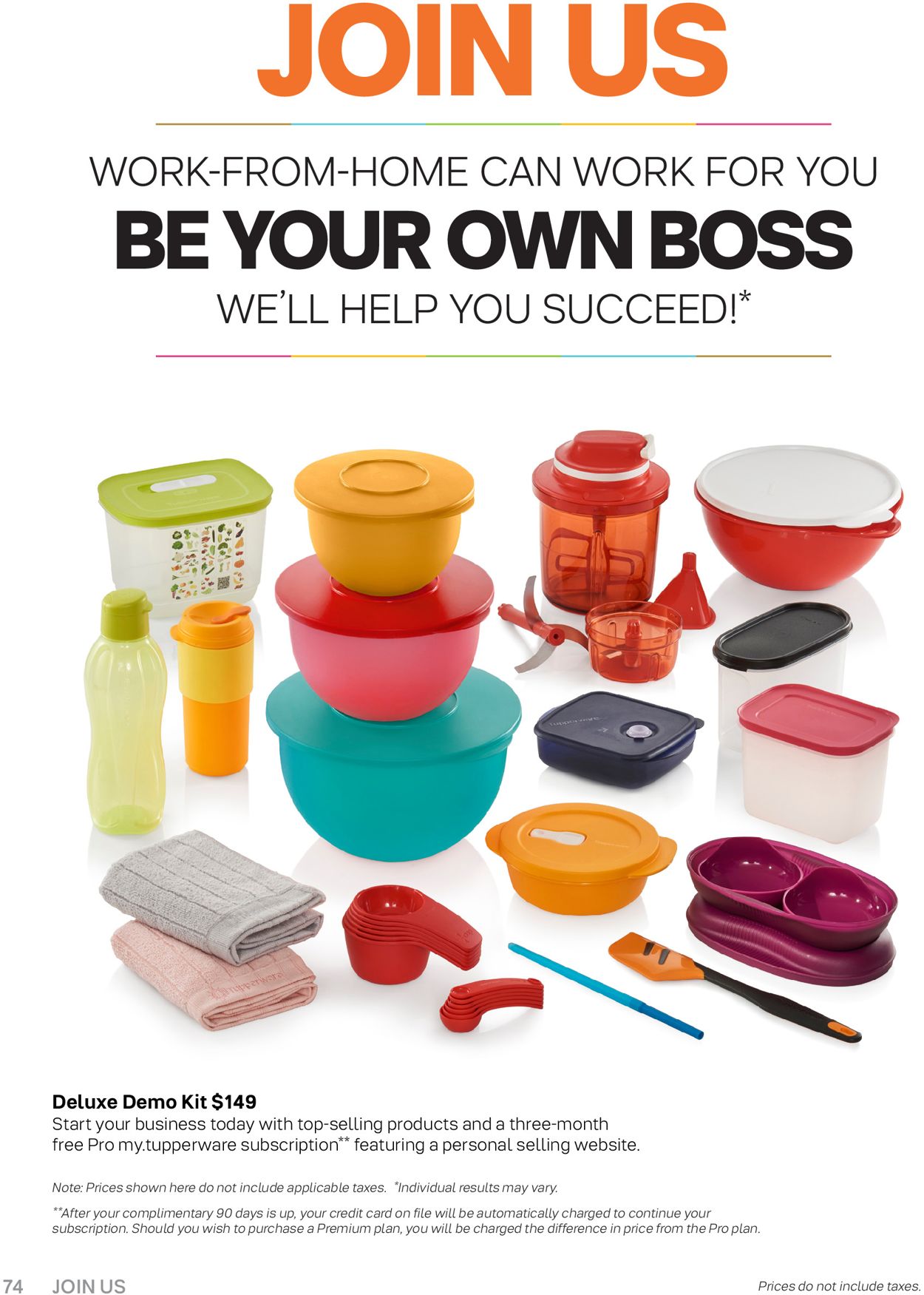 Tupperware Flyer - 03/21-05/01/2022 (Page 74)