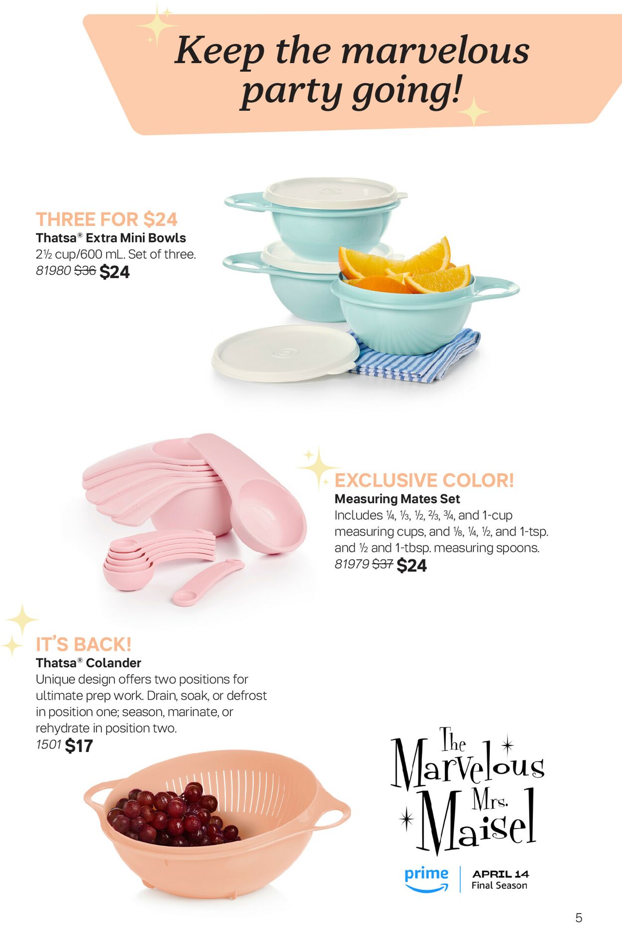 Tupperware Flyer - 03/30-04/26/2023 (Page 5)