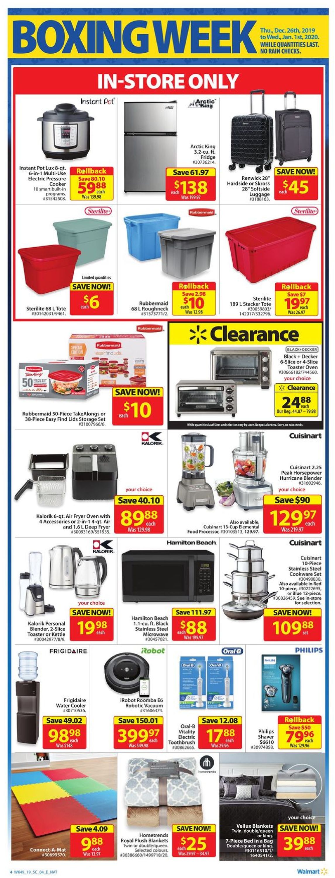 Walmart - HOLIDAY 2019 FLYER Flyer - 12/24-01/01/2020 (Page 8)