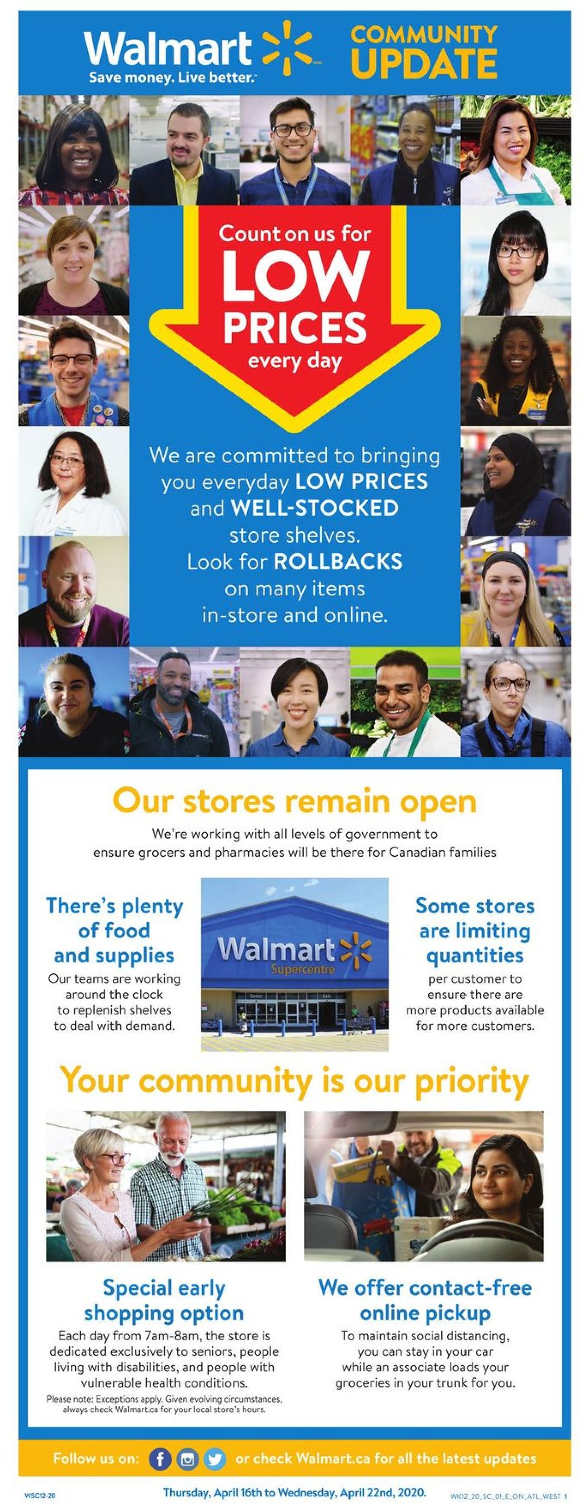Walmart Flyer - 04/16-04/22/2020 (Page 2)