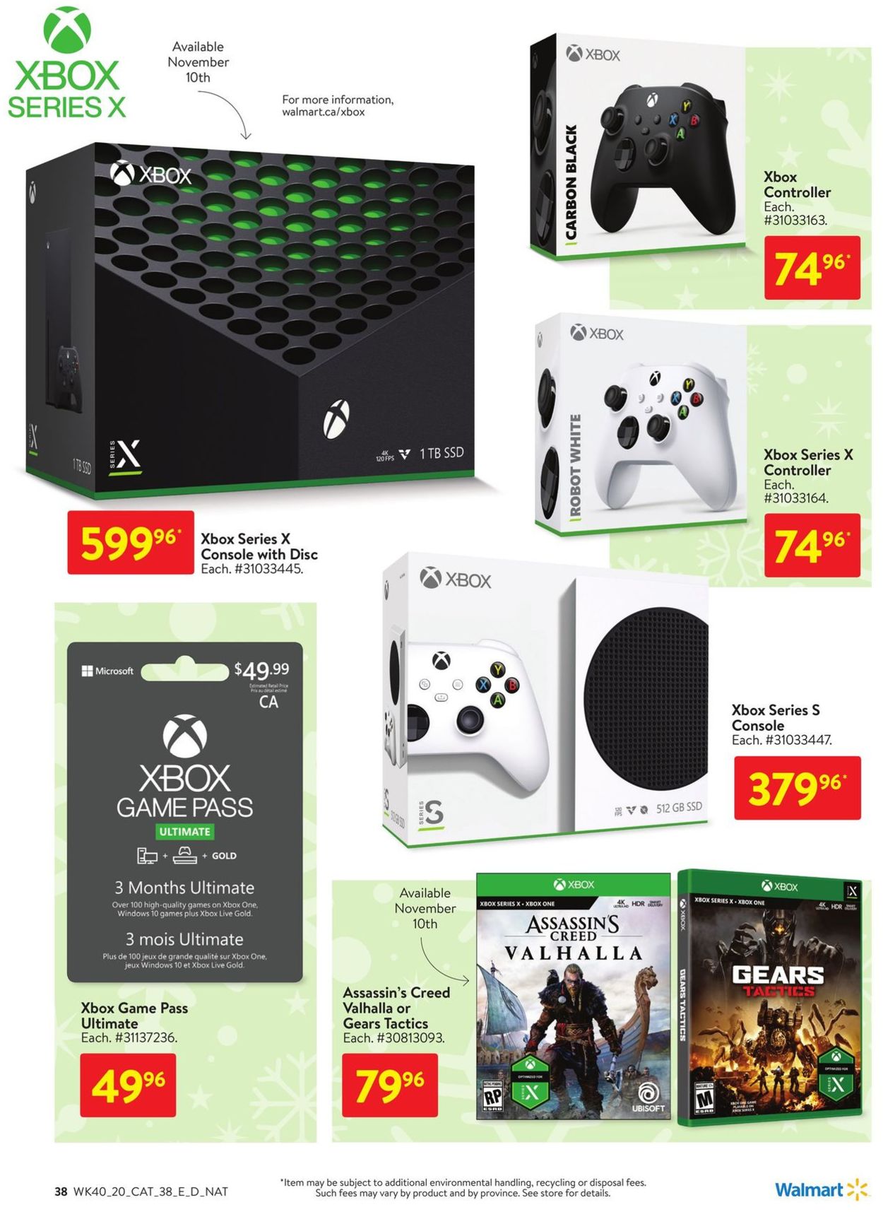 Walmart - Holidays 2020 Gift Guide Flyer - 10/29-12/24/2020 (Page 38)