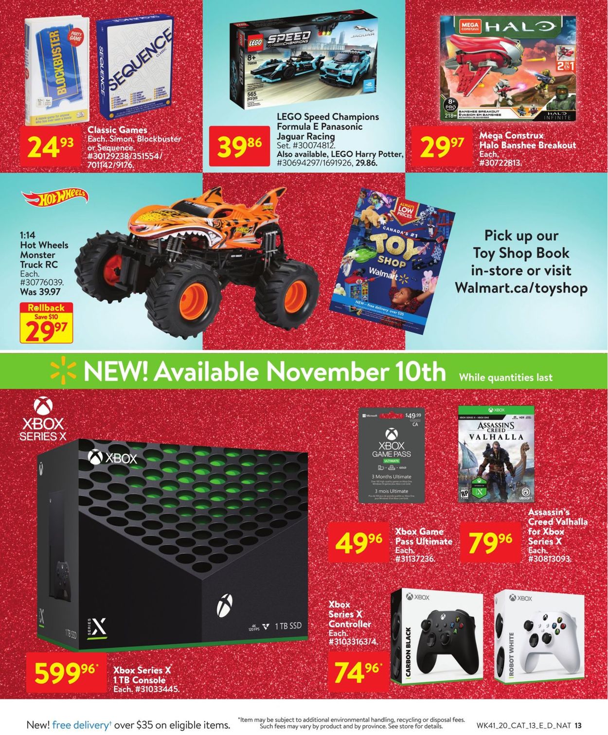 Walmart - Holiday 2020 Flyer - 11/05-12/02/2020 (Page 13)