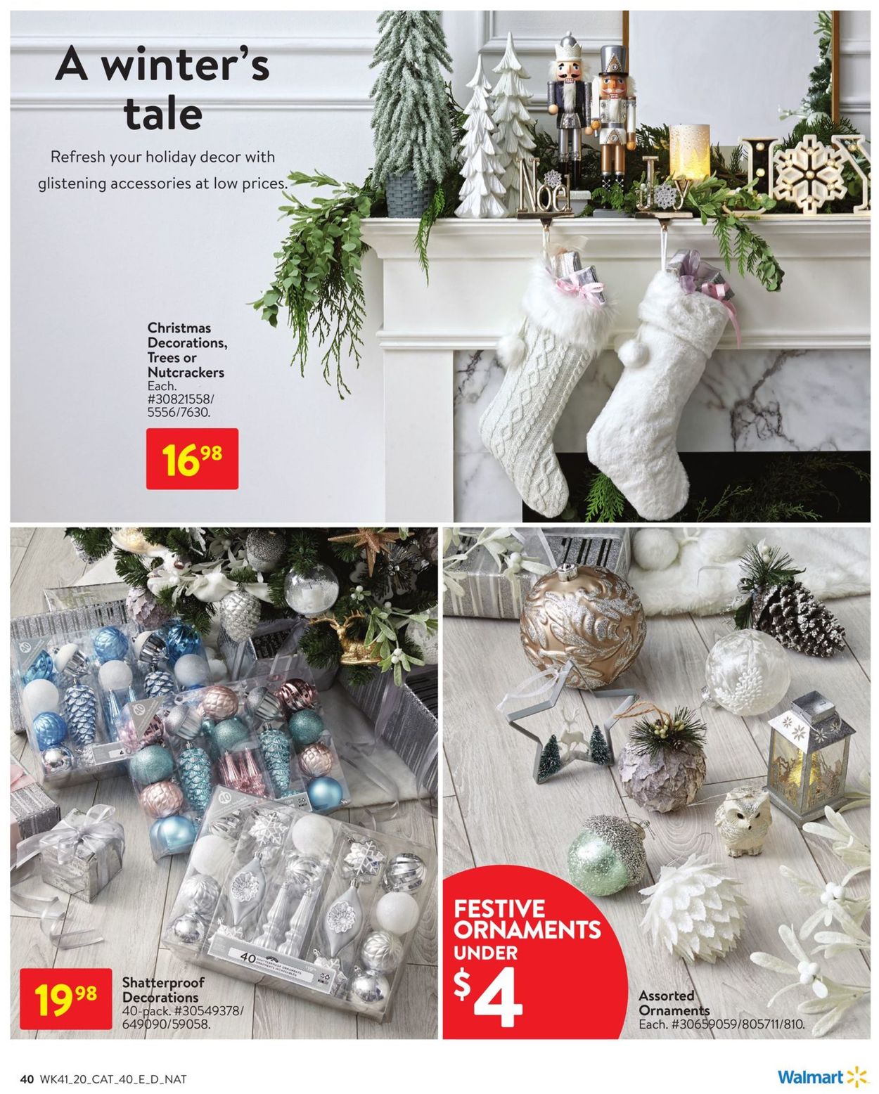 Walmart - Holiday 2020 Flyer - 11/05-12/02/2020 (Page 40)