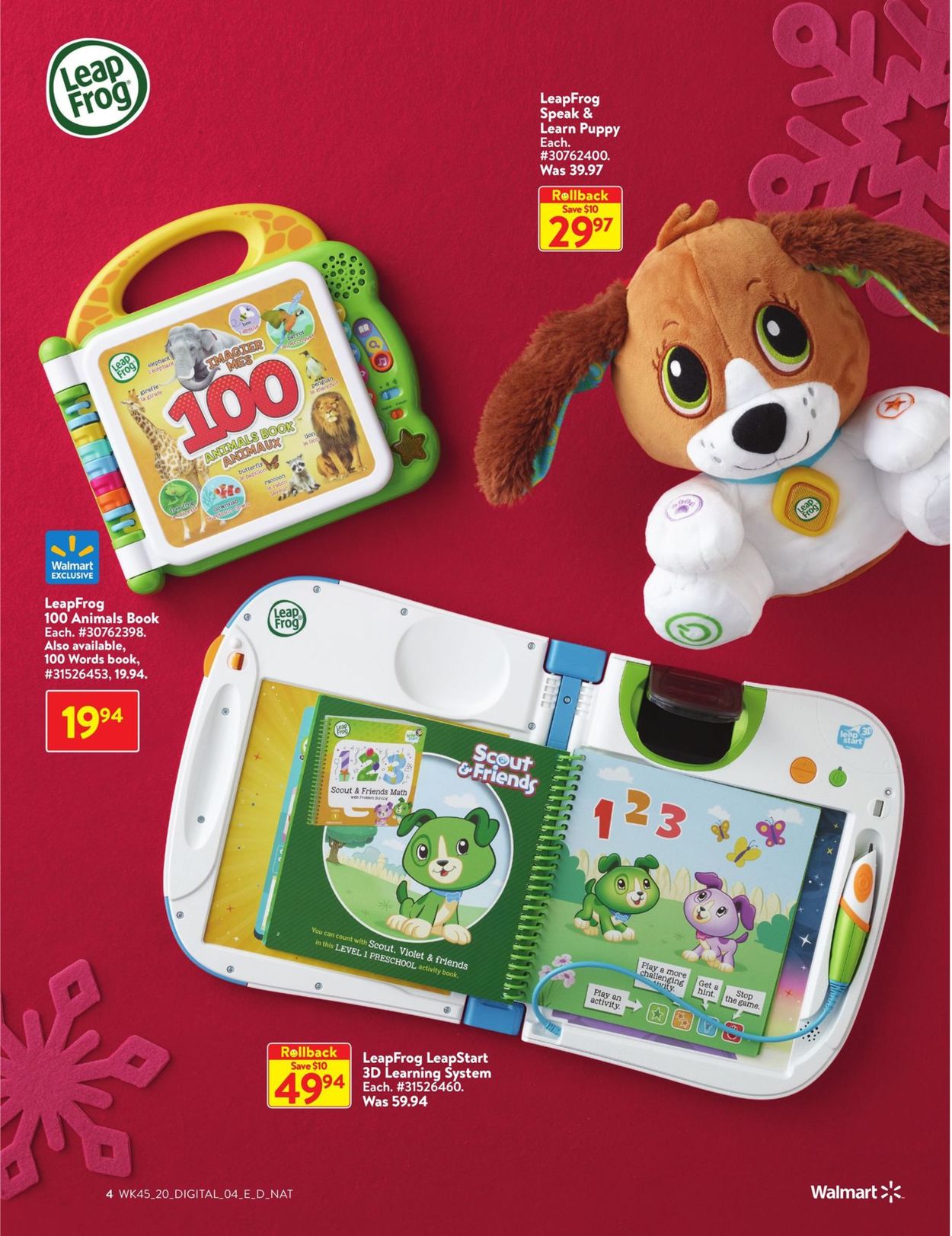 Walmart - Holiday 2020 Flyer - 12/03-12/24/2020 (Page 4)