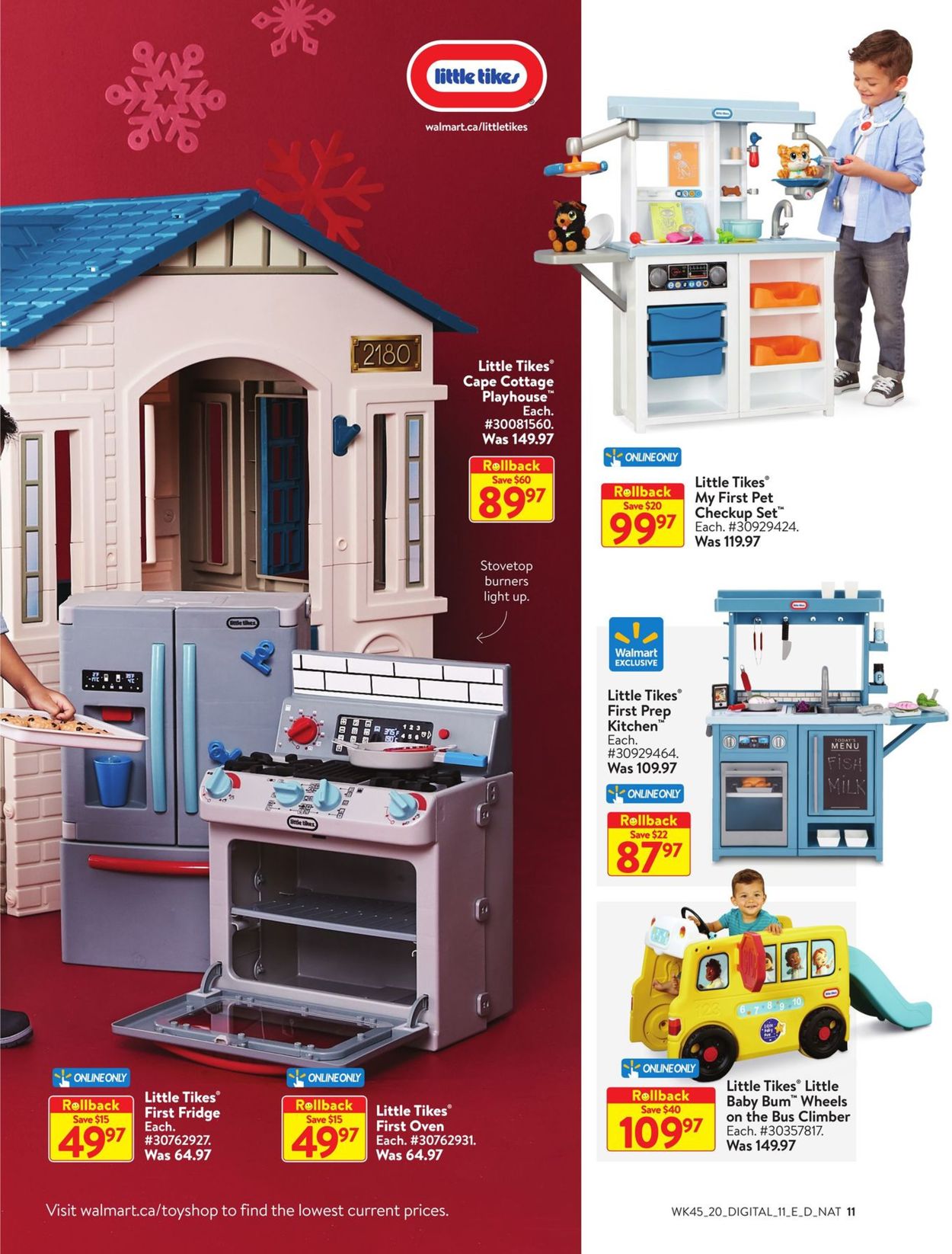 Walmart - Holiday 2020 Flyer - 12/03-12/24/2020 (Page 11)