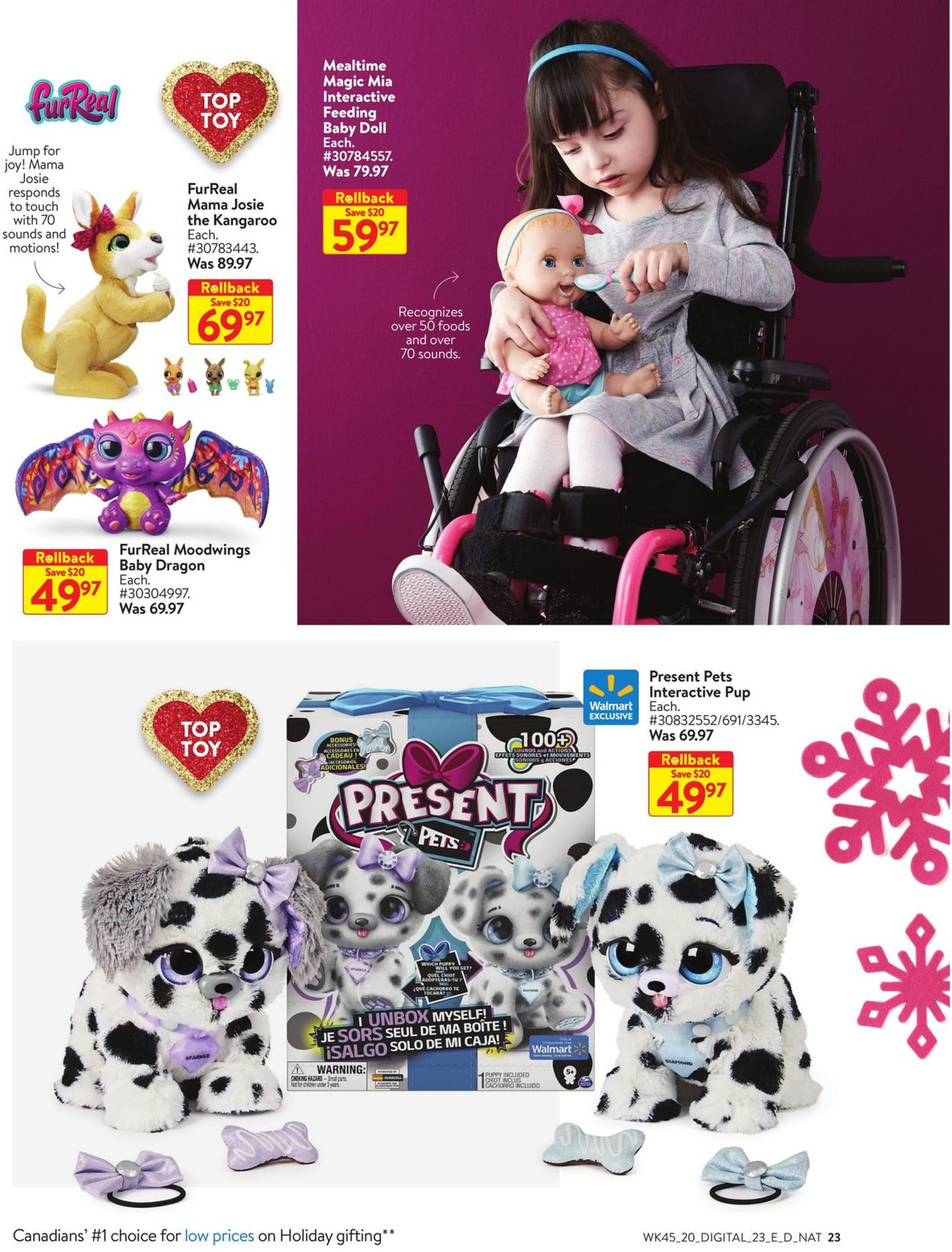 Walmart - Holiday 2020 Flyer - 12/03-12/24/2020 (Page 23)