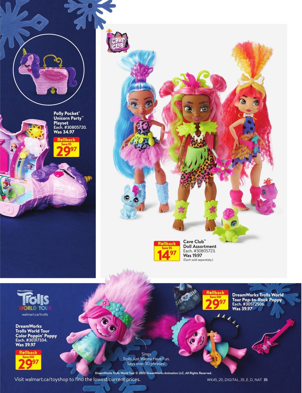 Walmart - Holiday 2020 Flyer - 12/03-12/24/2020 (Page 35)