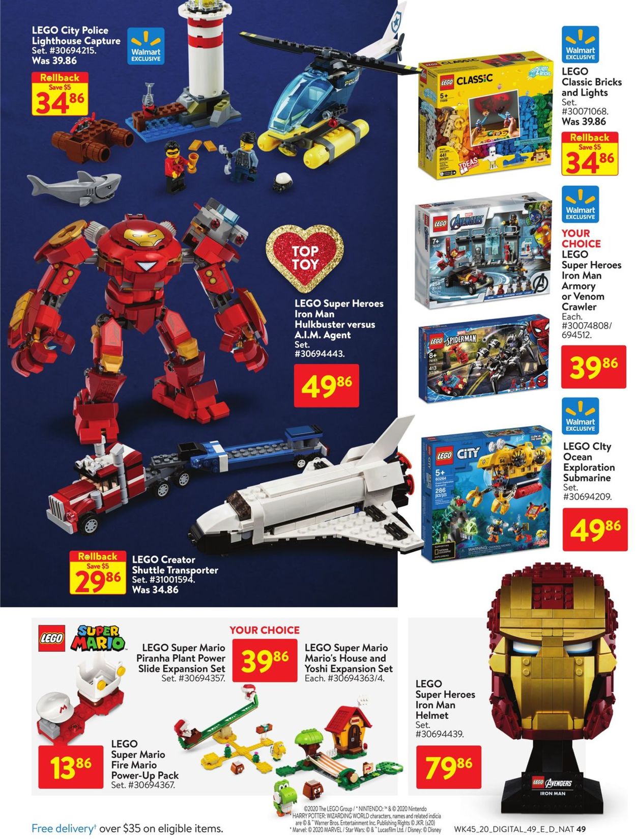 Walmart - Holiday 2020 Flyer - 12/03-12/24/2020 (Page 49)