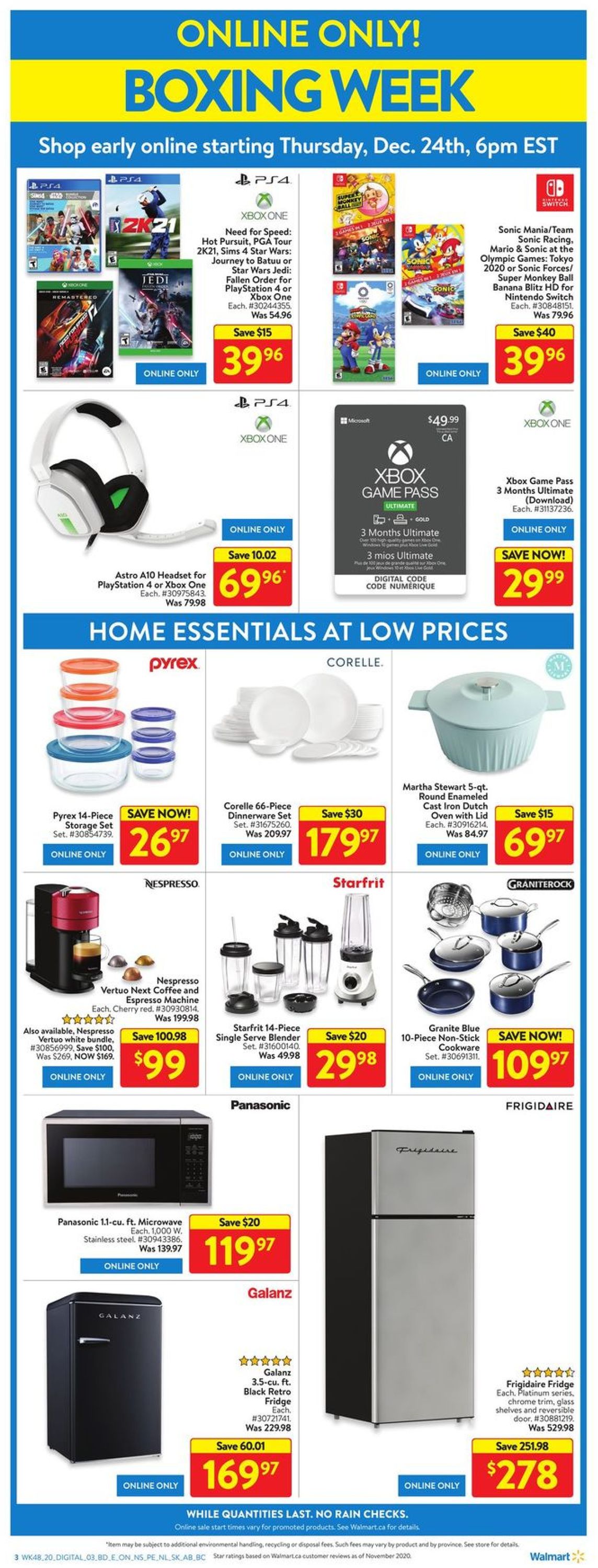 Walmart - Boxing Day 2020 Flyer - 12/24-12/30/2020 (Page 9)